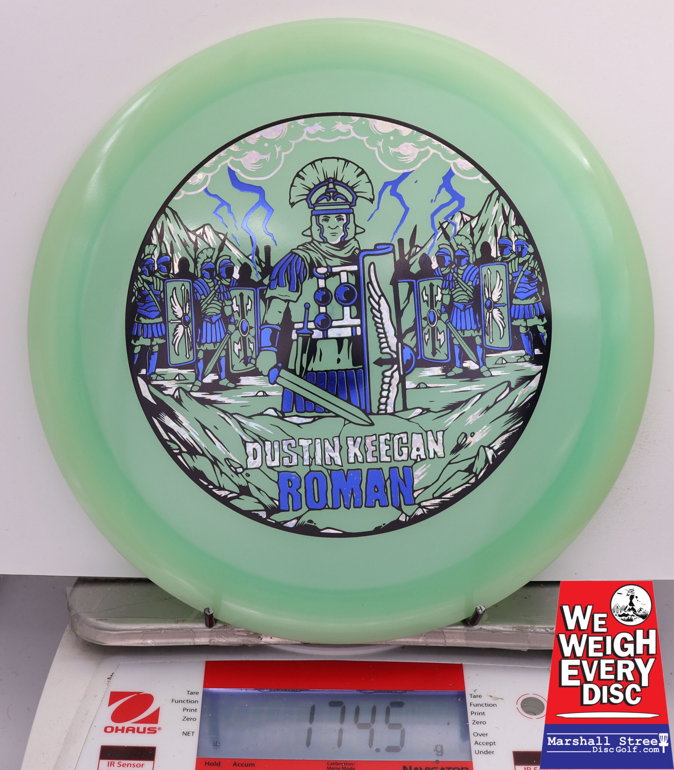 502342 Color Glow C-Blend Roman, Dustin Keegan 2024 Tour Series - #477 Green Glow, 175