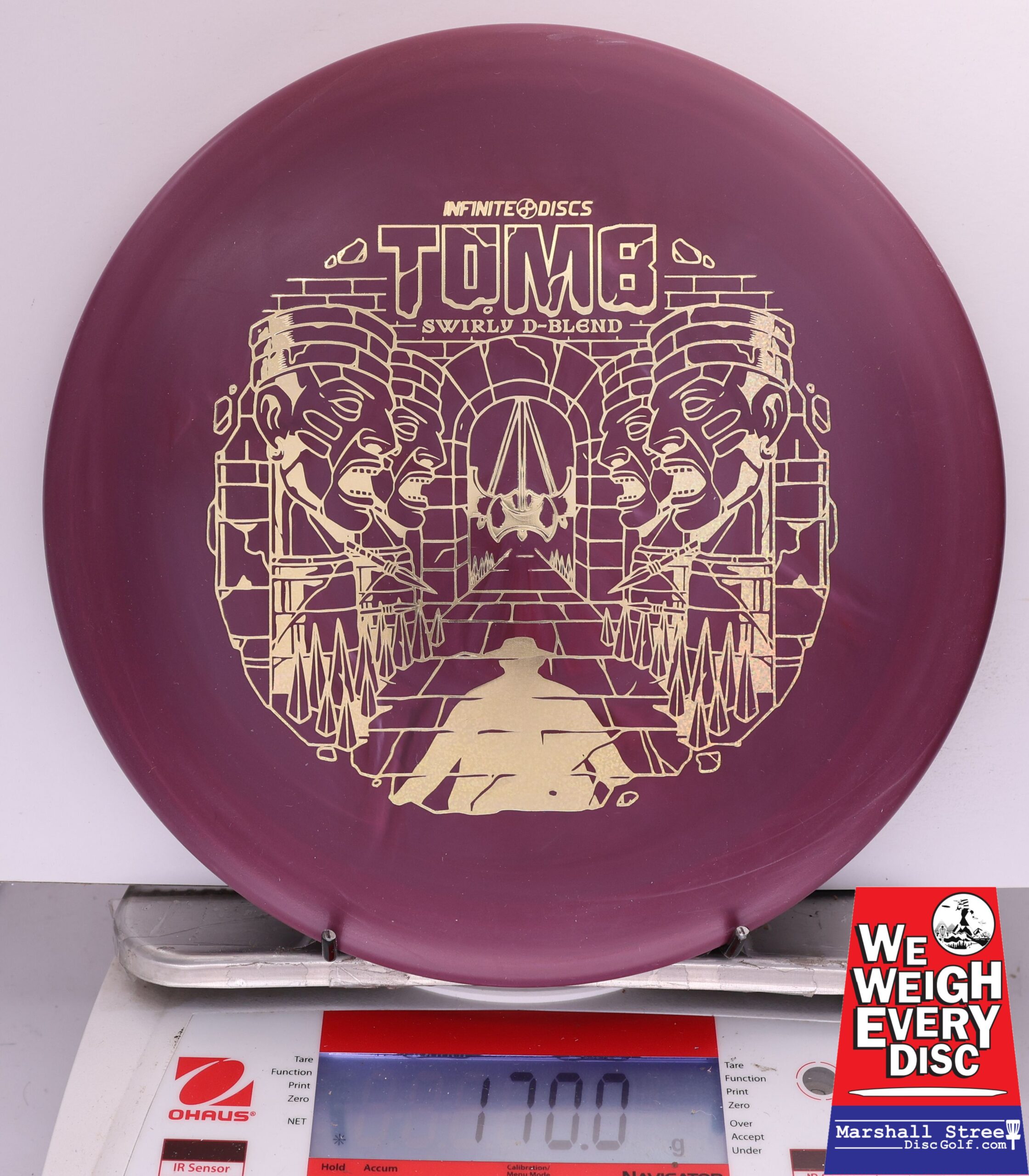 502554 Swirly D-Blend Tomb - #477 Maroon, 170