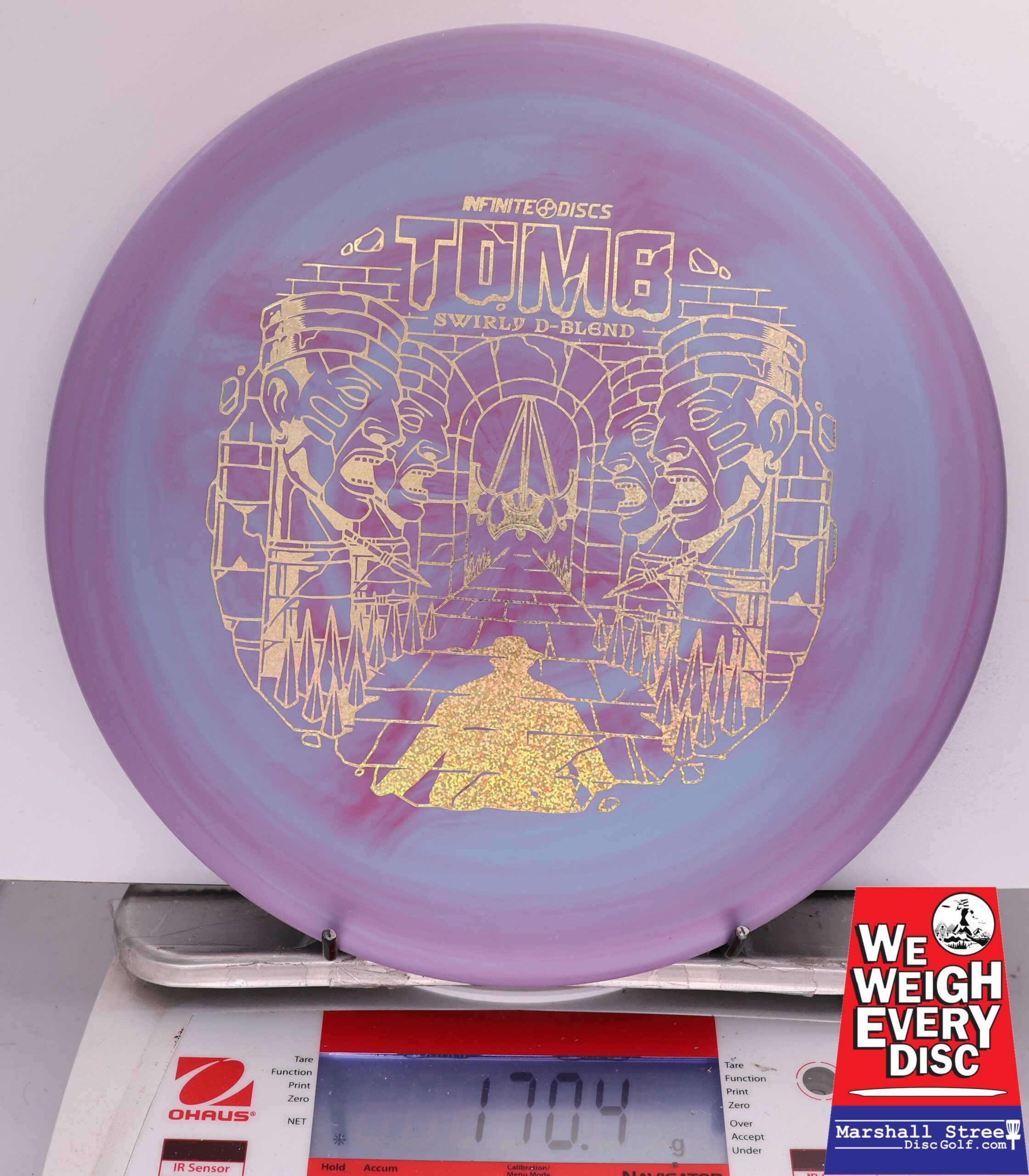 502572 Swirly D-Blend Tomb - #480 PurpleBlue, 170