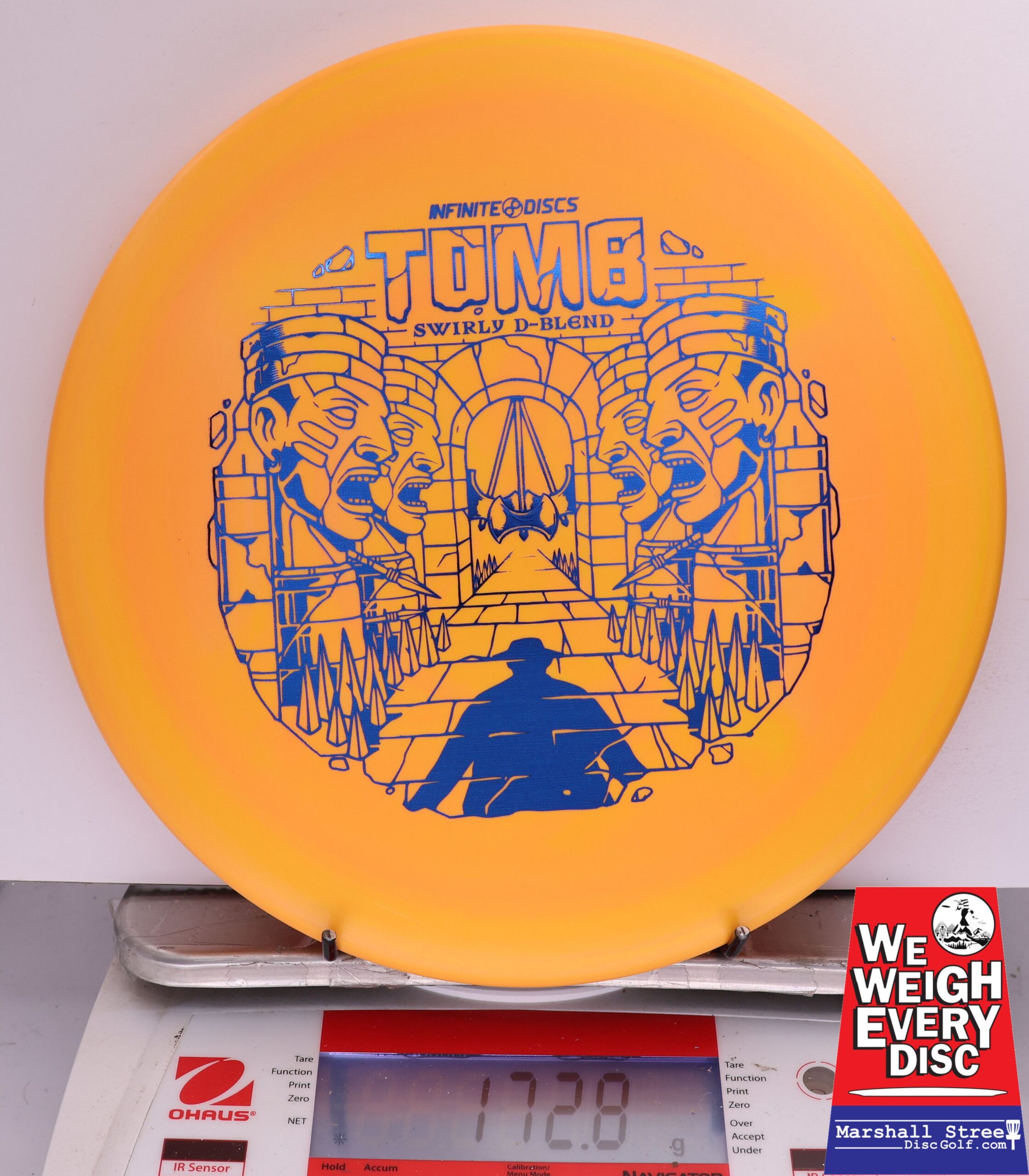 502574 Swirly D-Blend Tomb - #482 Orange, 173