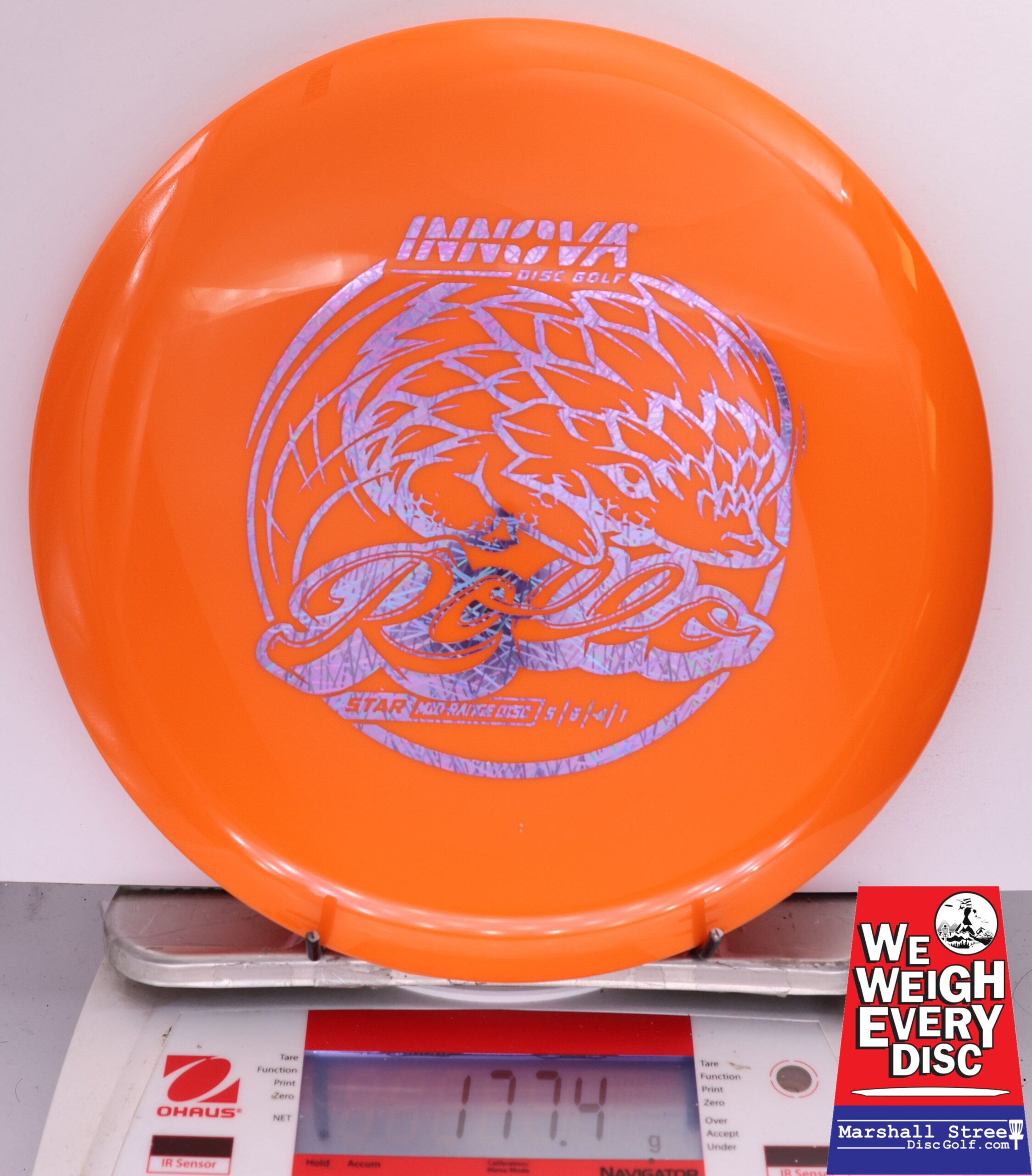 503063 Star Rollo - #68 Orange, 177