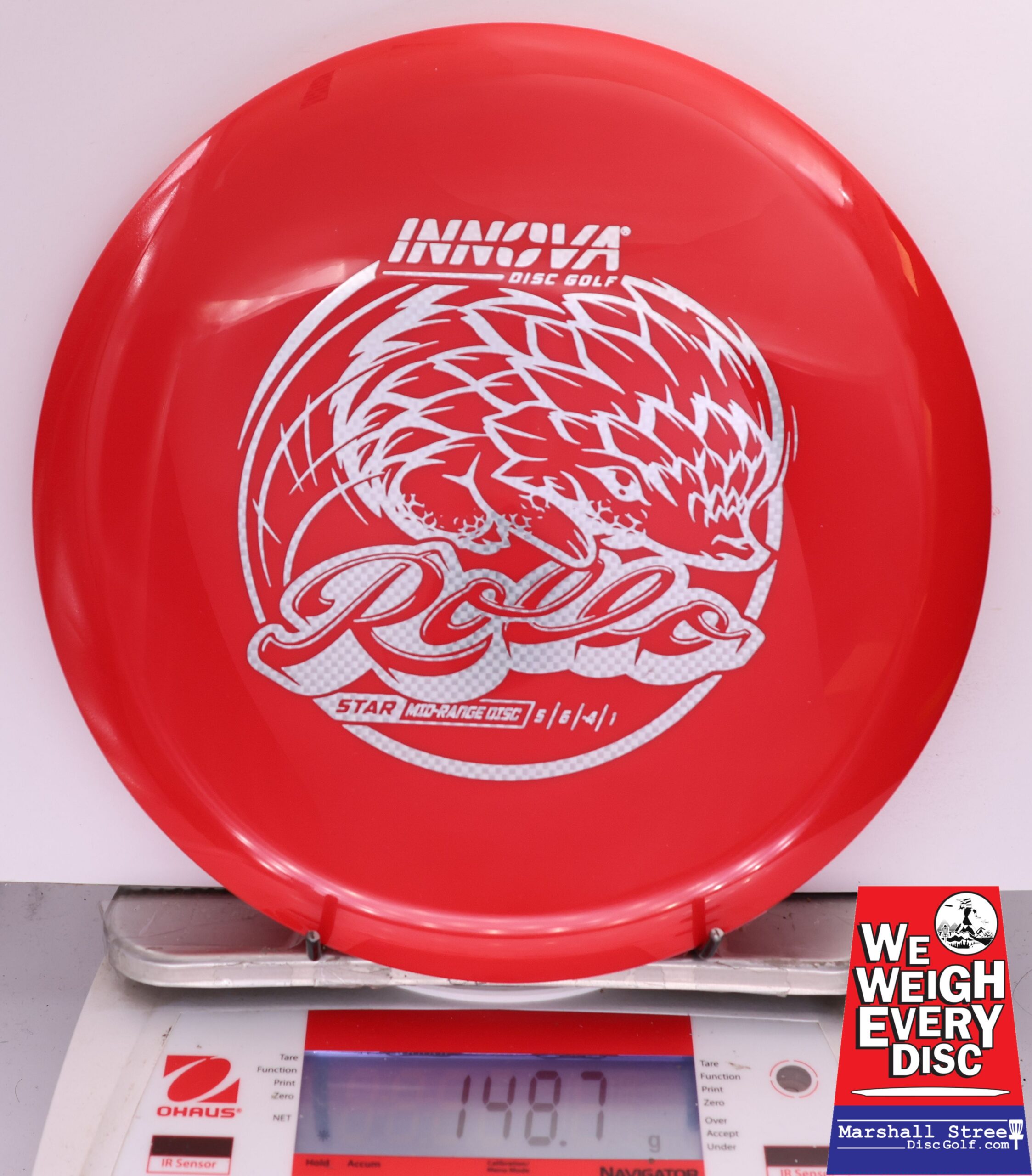 503065 Star Rollo - #70 Red, 149