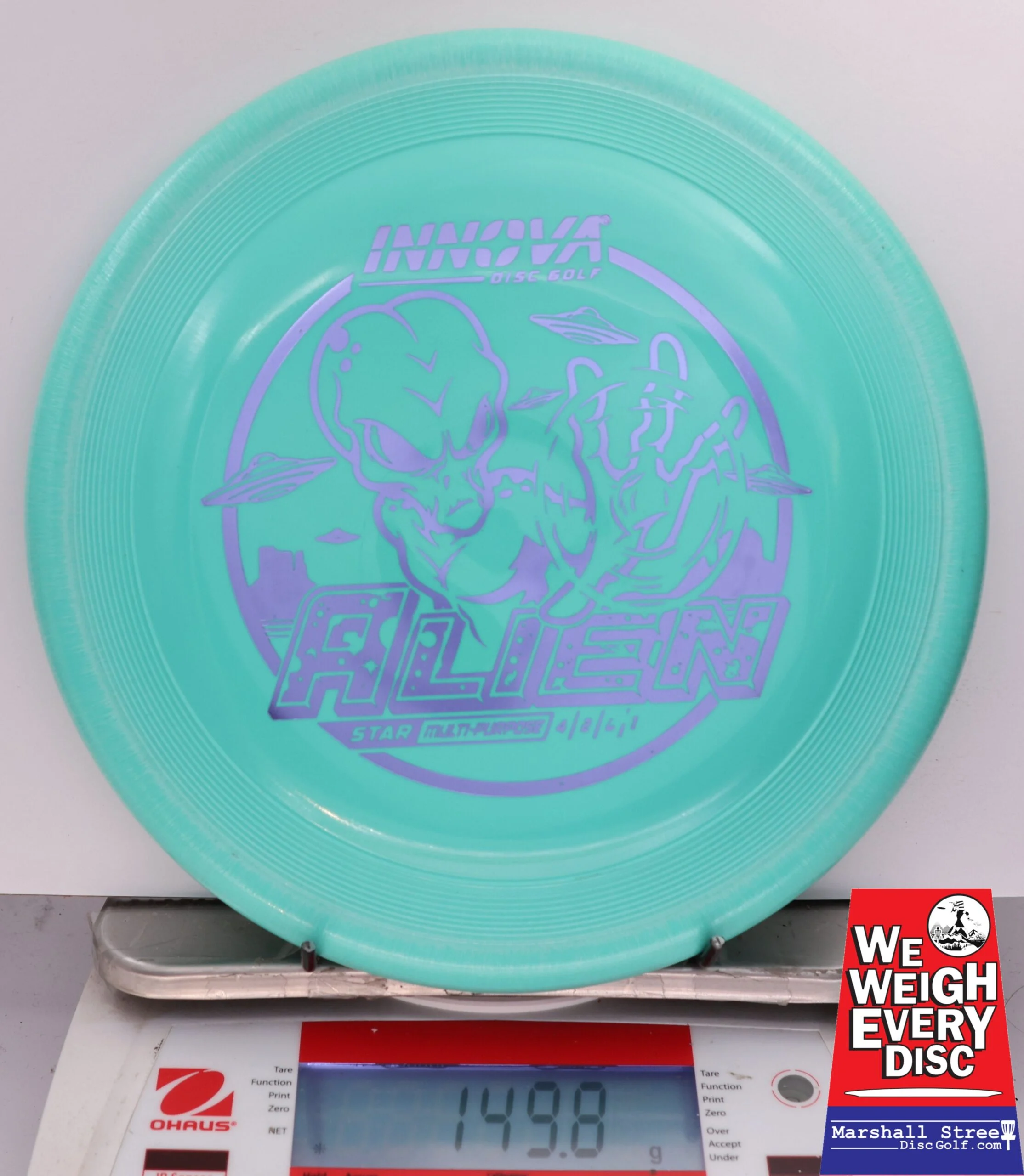 503268 Star Alien - #61 Aqua, 150