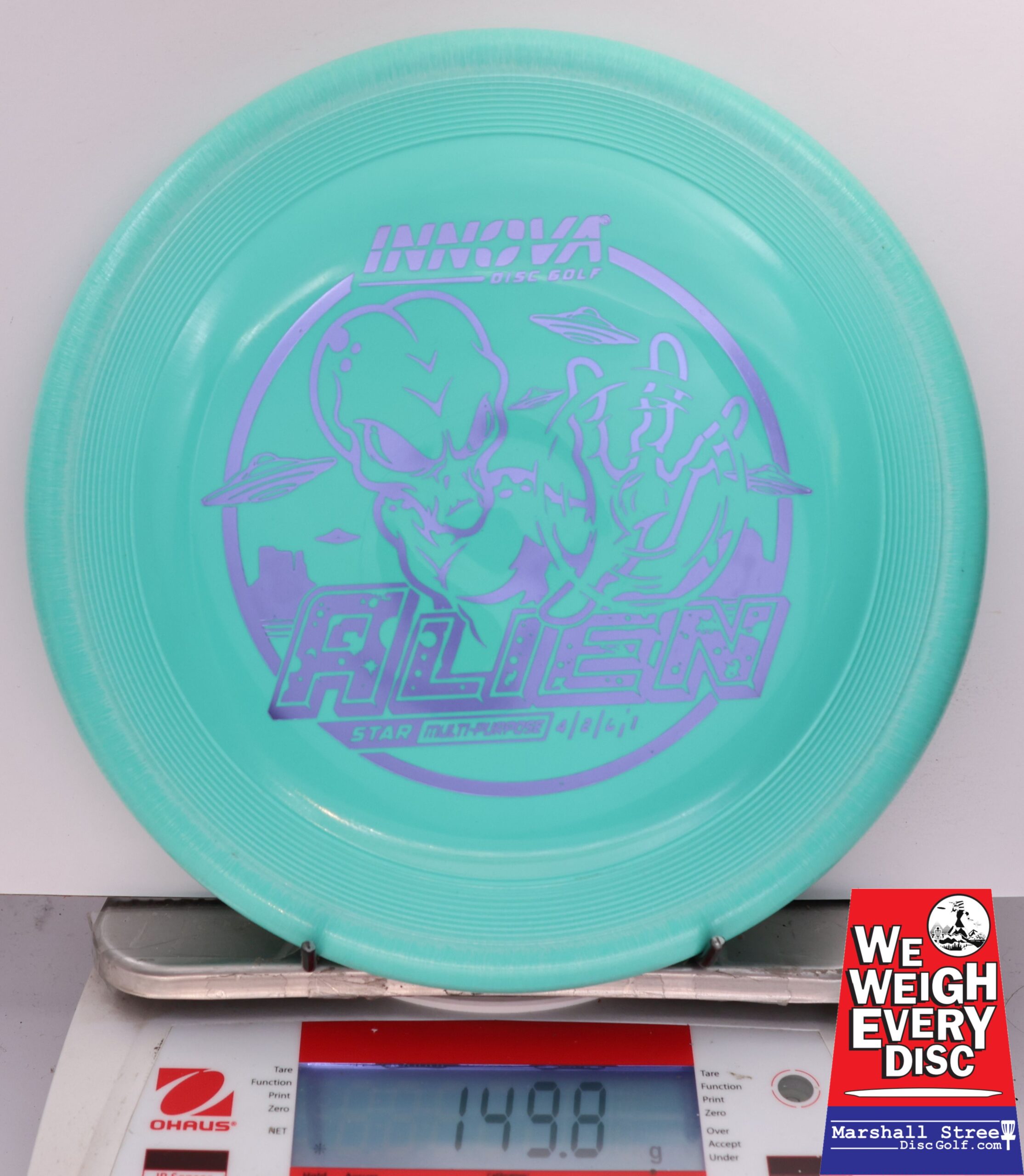 503268 Star Alien - #61 Aqua, 150