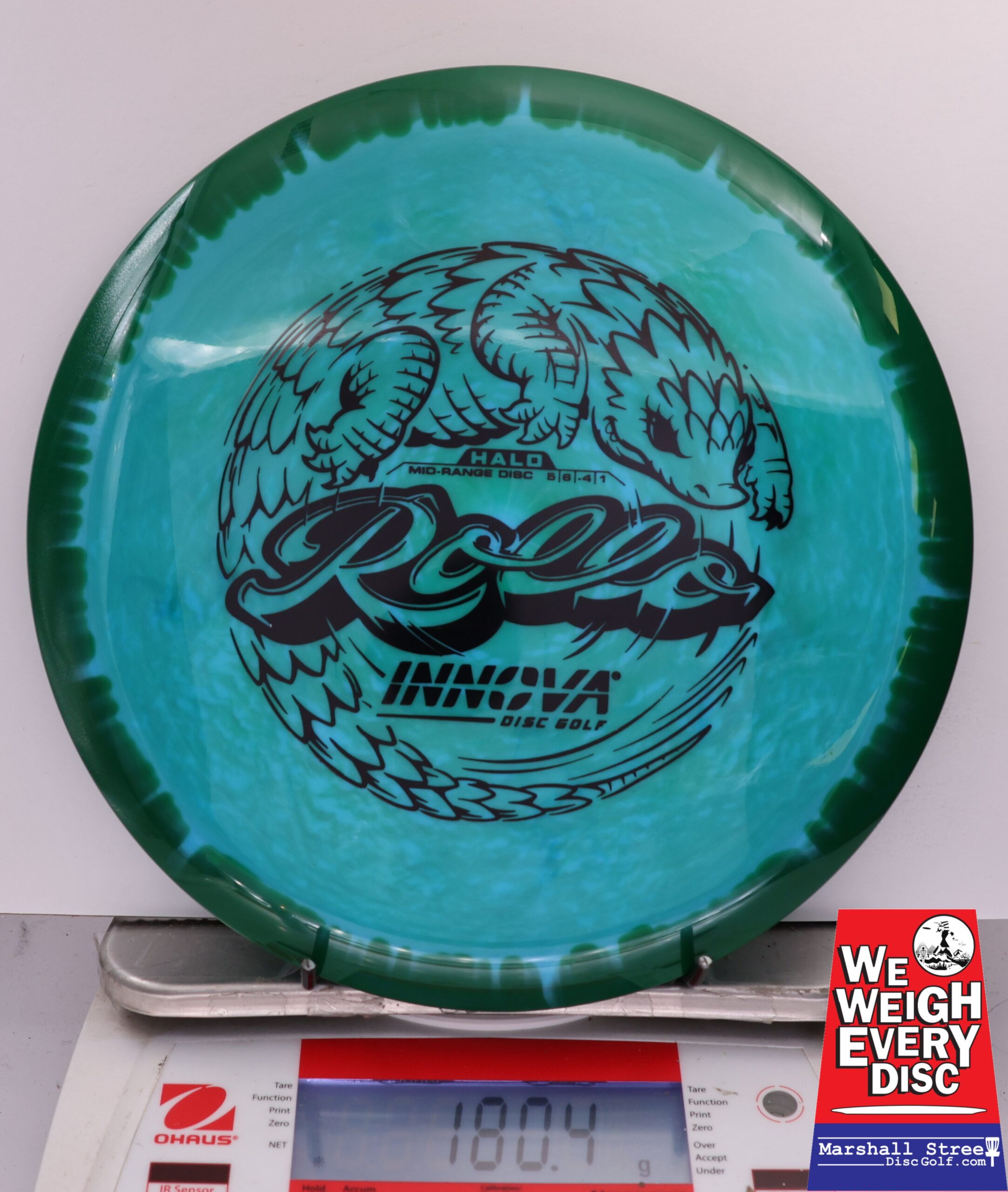 504419 Halo Star Rollo - #64 Green-Blue, 180