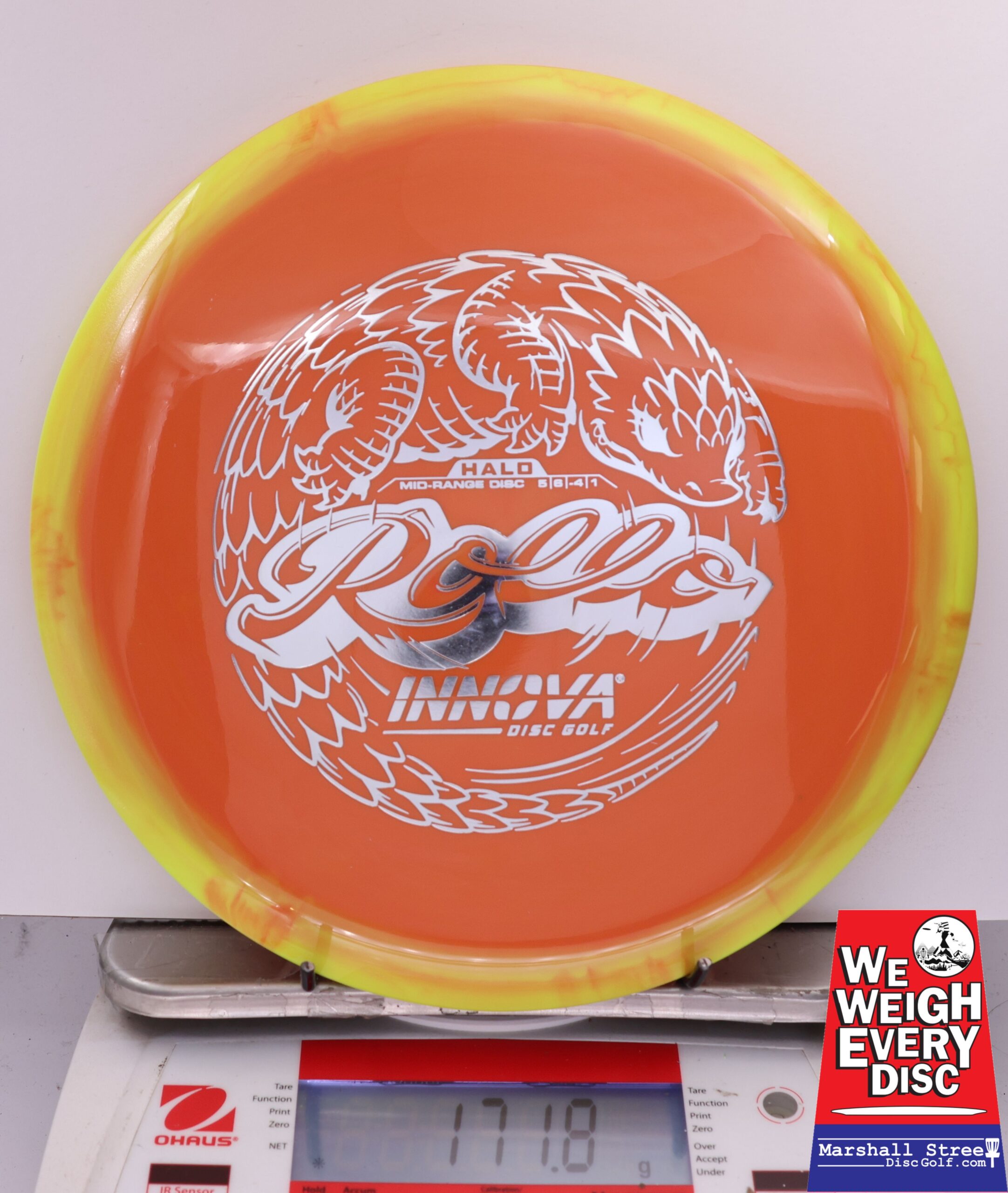 504433 Halo Star Rollo - #67 Yellow-Orange, 172