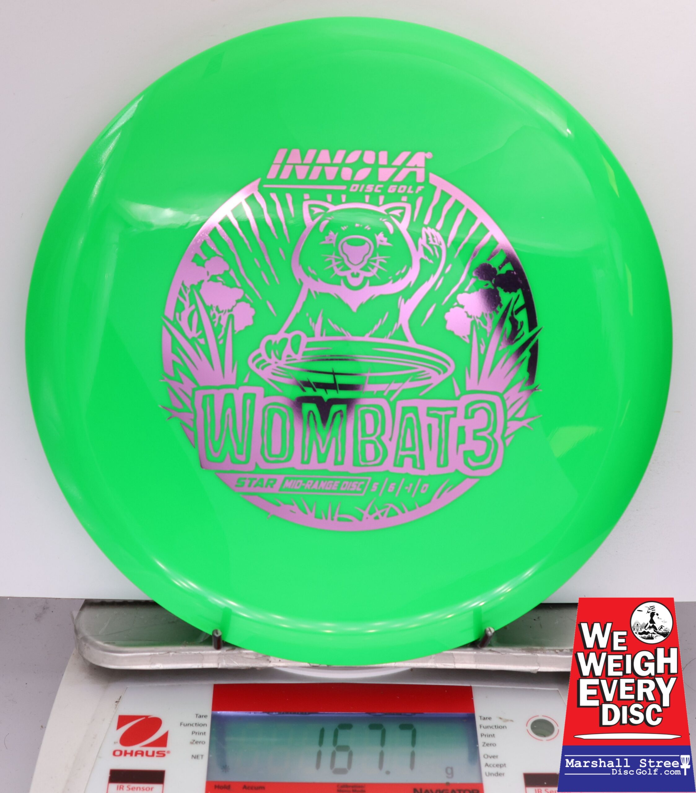 504492 Star Wombat3 - #61 Green, 168