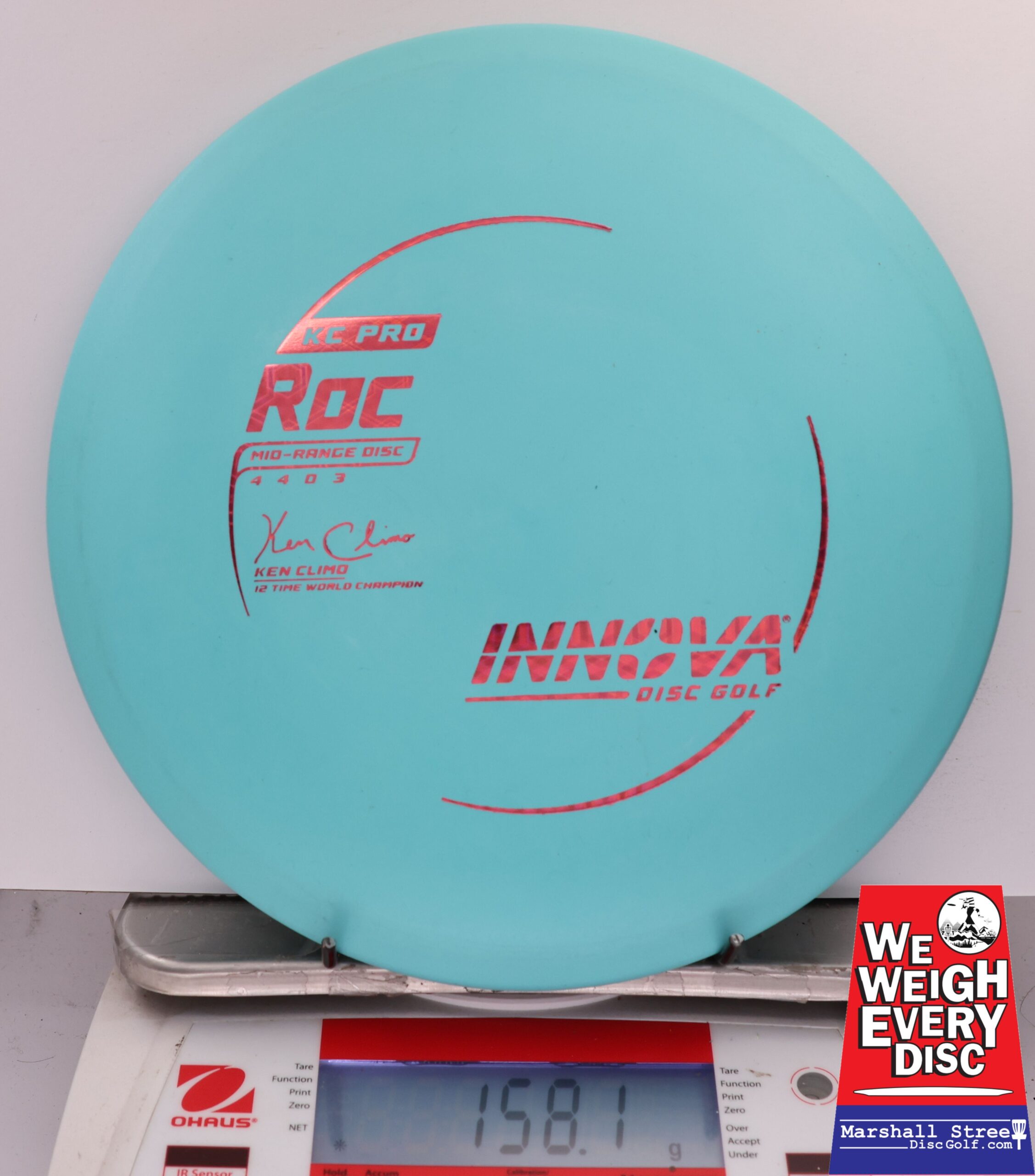 505498 KC Pro Roc, Ken Climo 12X - #63 Aqua, 158