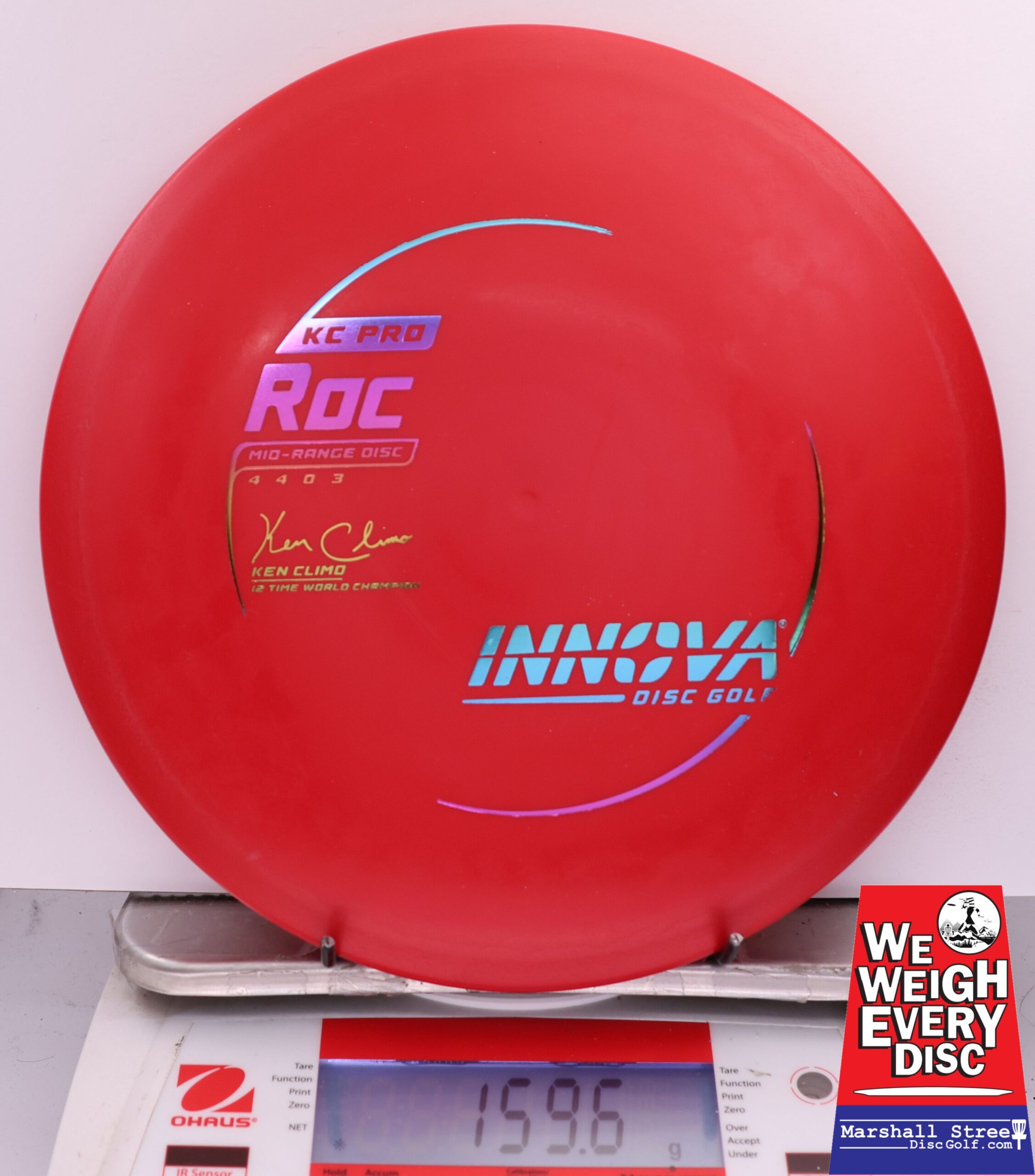 505512 KC Pro Roc, Ken Climo 12X - #66 Red, 160