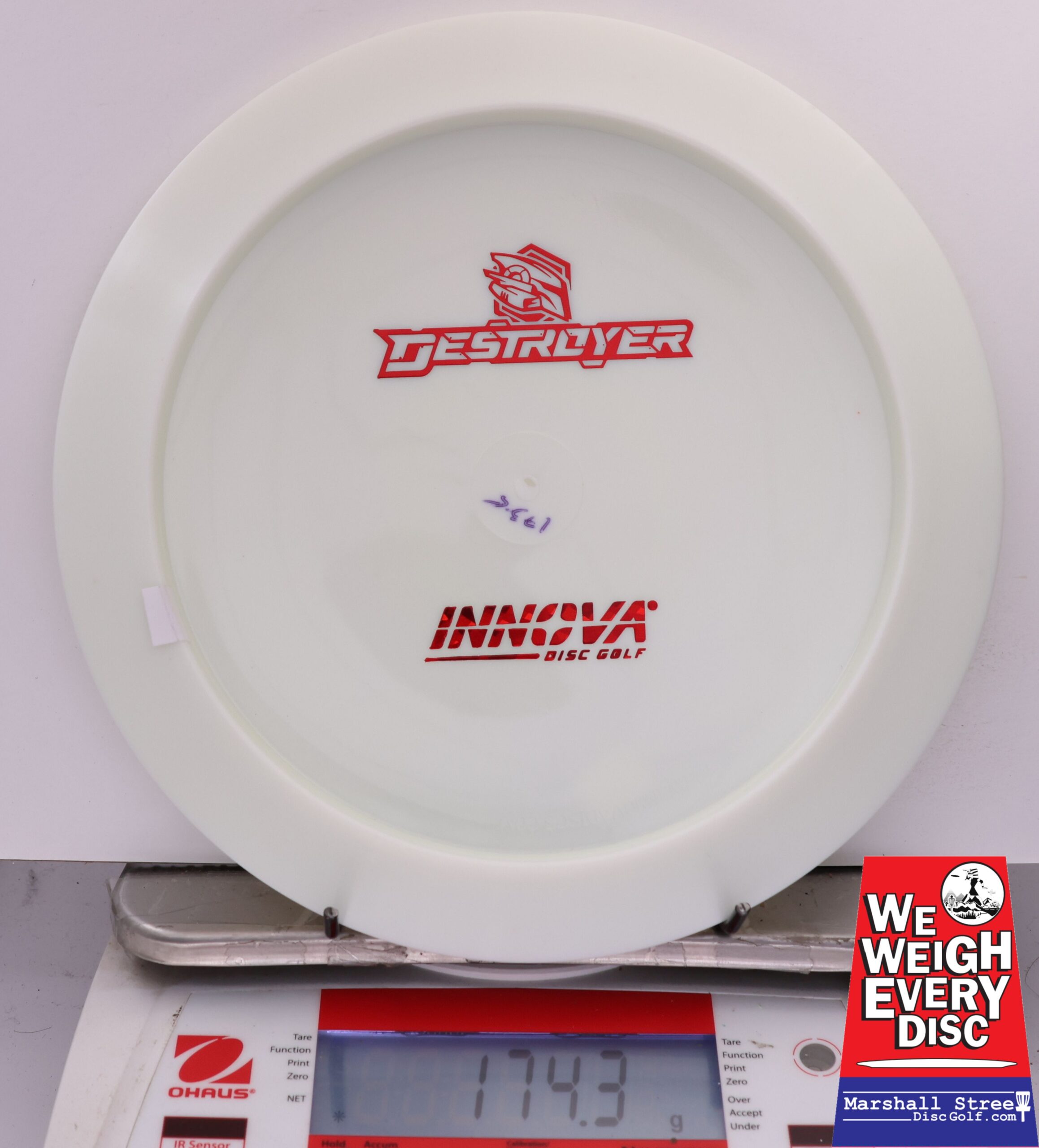 505641 Star Destroyer, Bottom Stamp - #64 White, 174