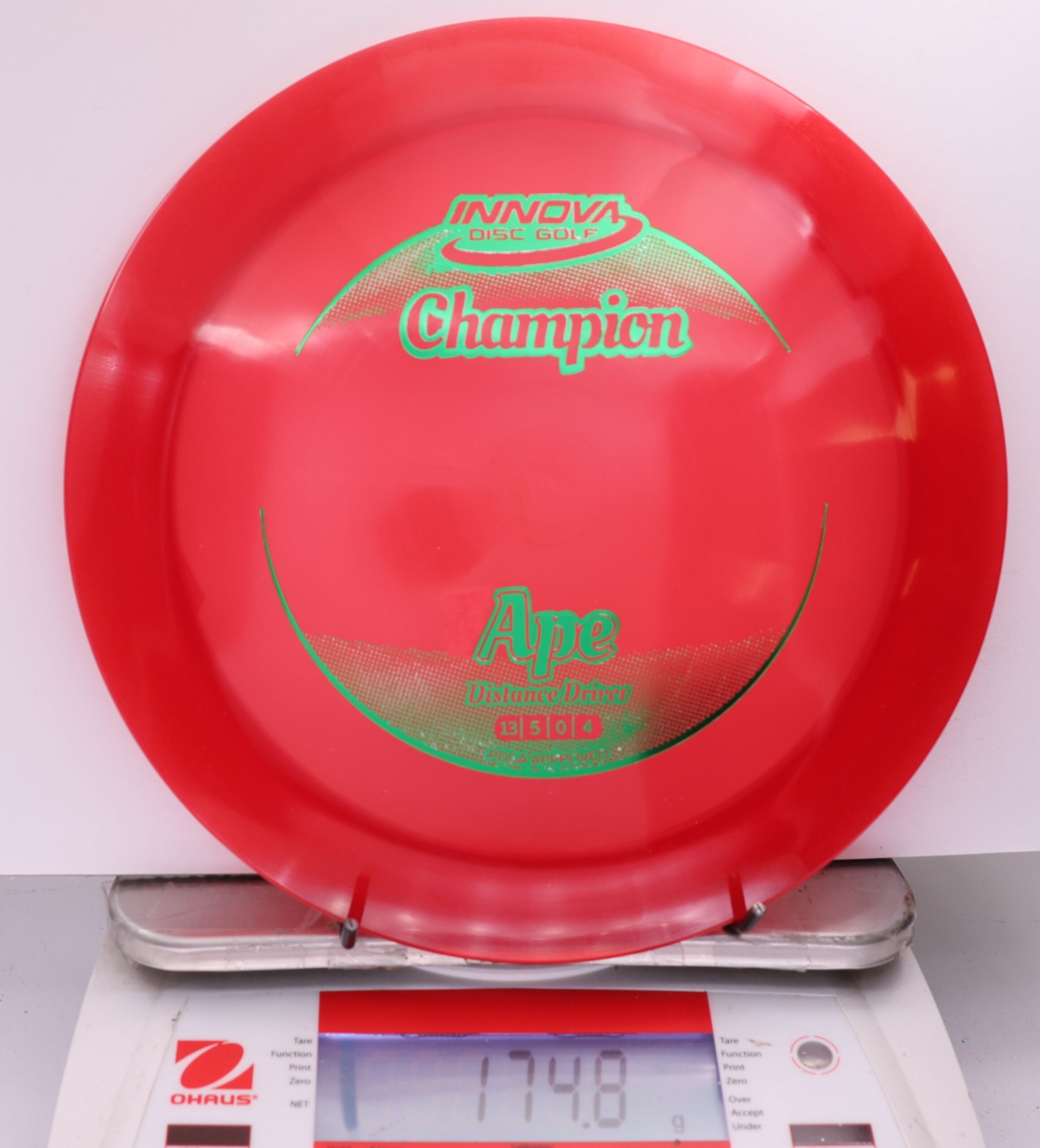 507098 Champion Ape - #203 Red, 175