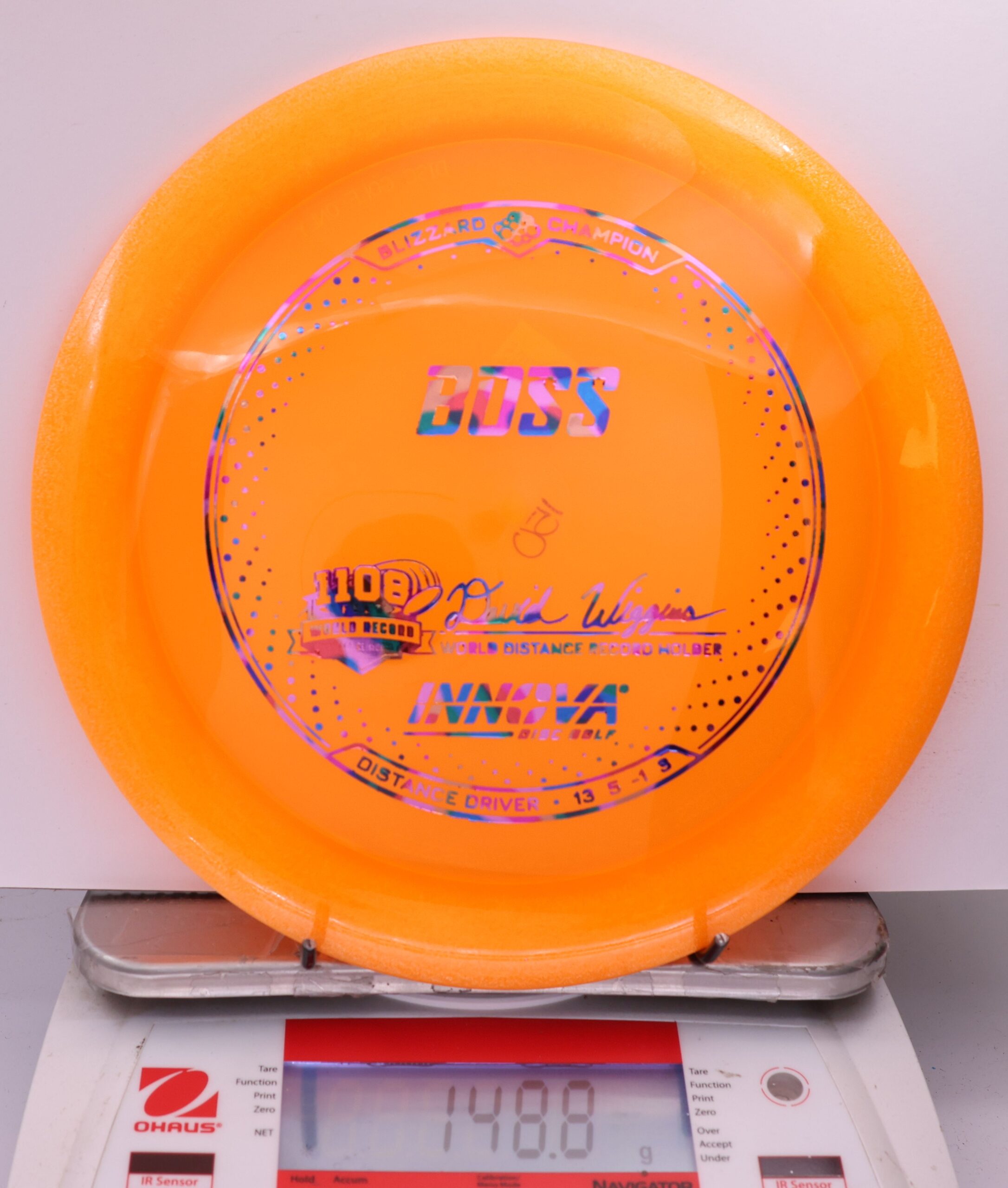 507173 Blizzard Boss, Wiggins 1108 - #205 Orange, 149
