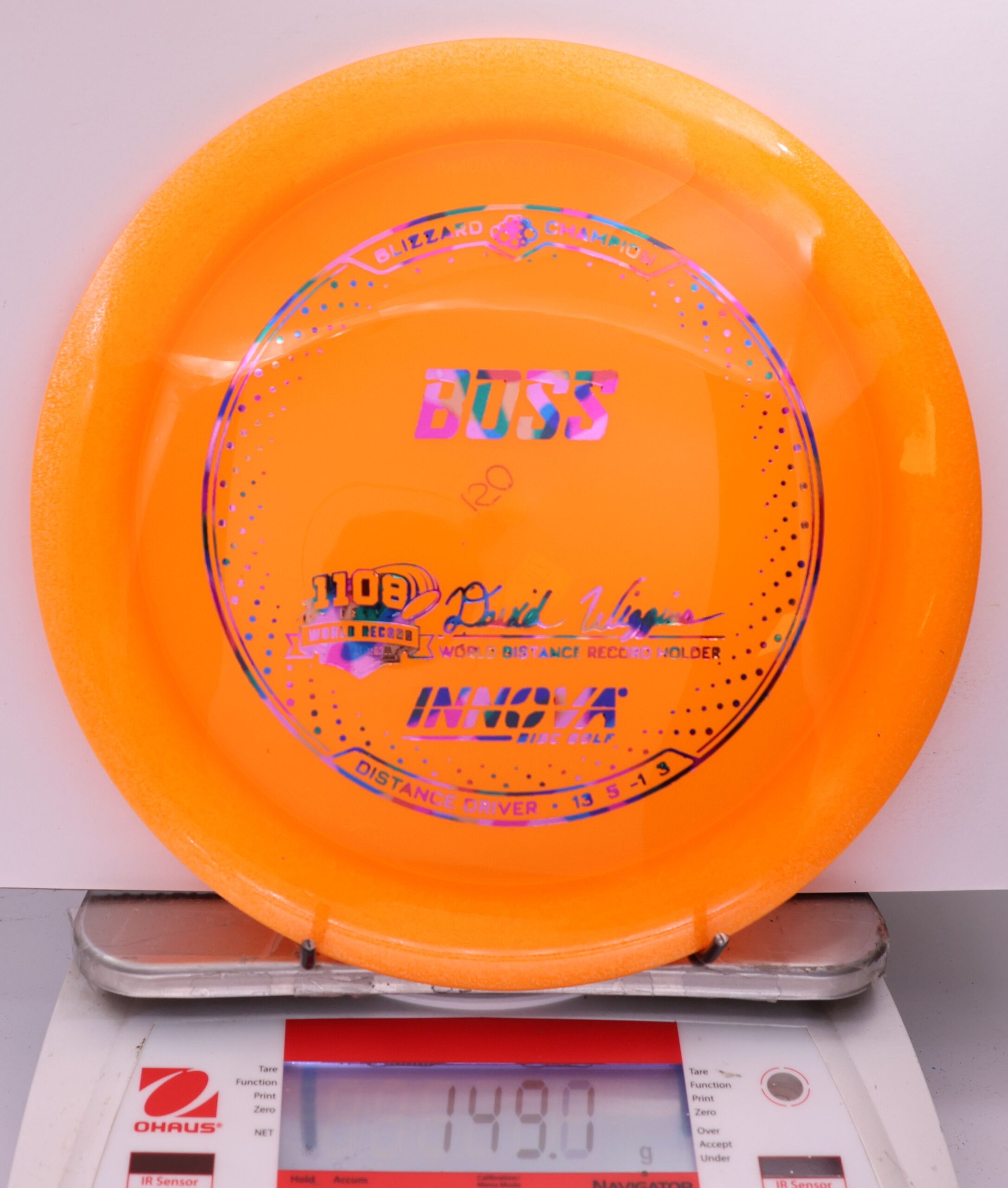 507188 Blizzard Boss, Wiggins 1108 - #207 Orange, 149