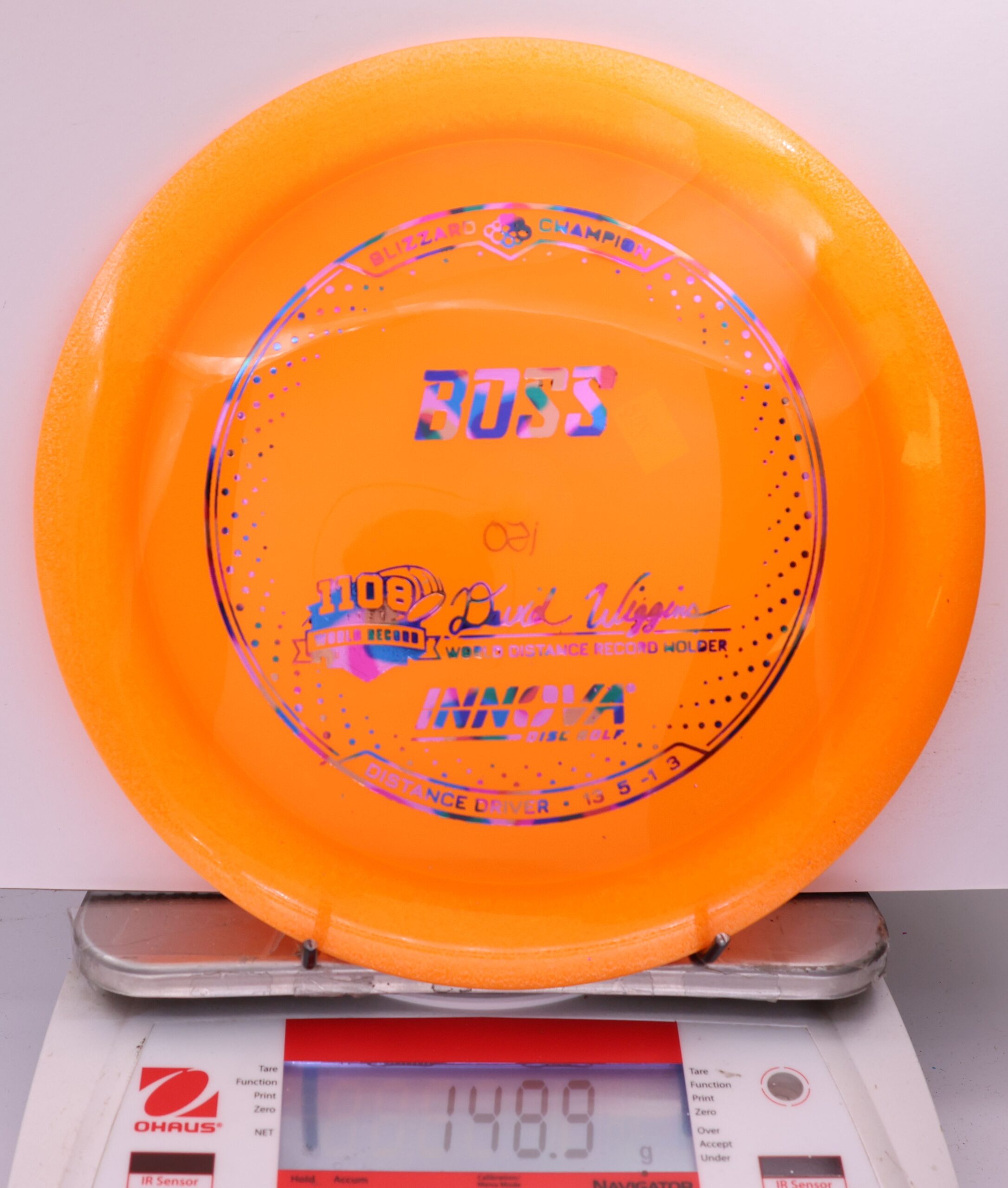 507189 Blizzard Boss, Wiggins 1108 - #208 Orange, 149
