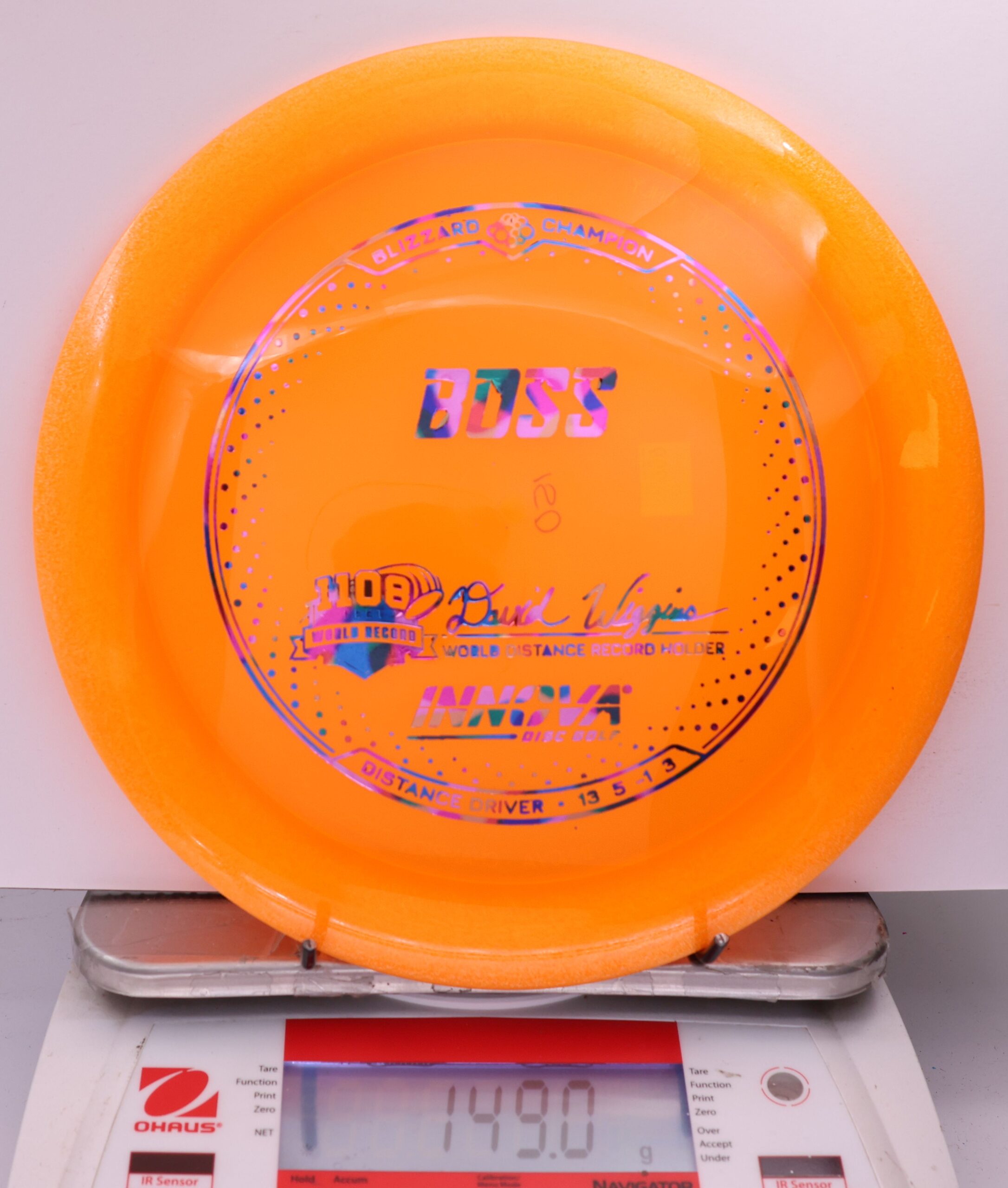 507190 Blizzard Boss, Wiggins 1108 - #209 Orange, 149