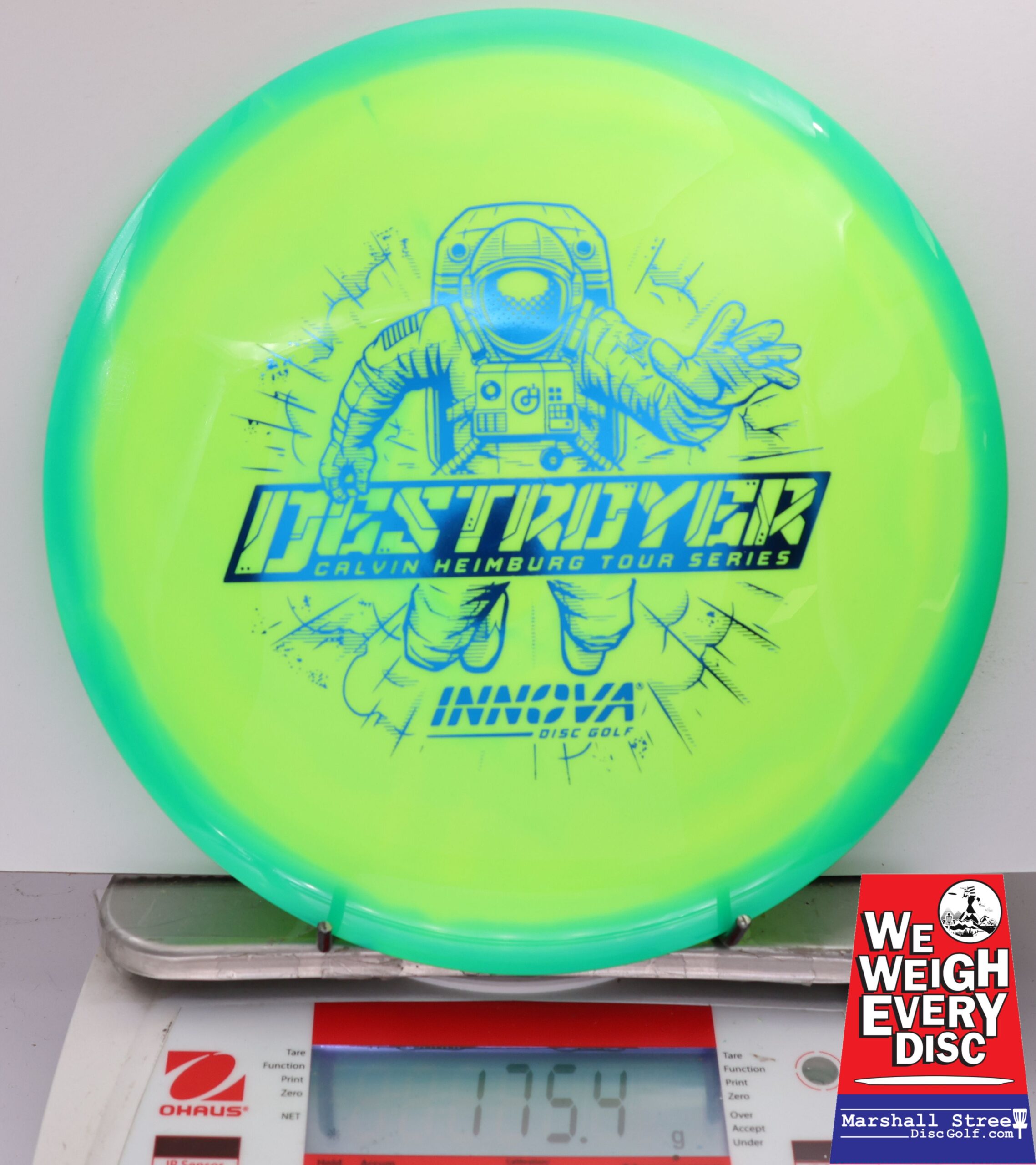 507393 Halo Star Destroyer, Calvin Heimburg 2025 Tour Series - #712 Aqua-Yellow, 175