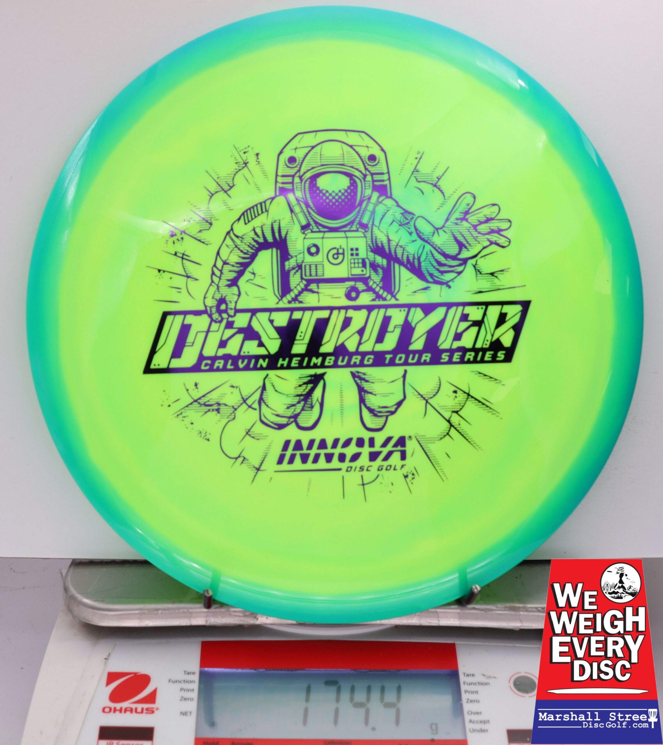 507408 Halo Star Destroyer, Calvin Heimburg 2025 Tour Series - #713 Aqua-Yellow, 174