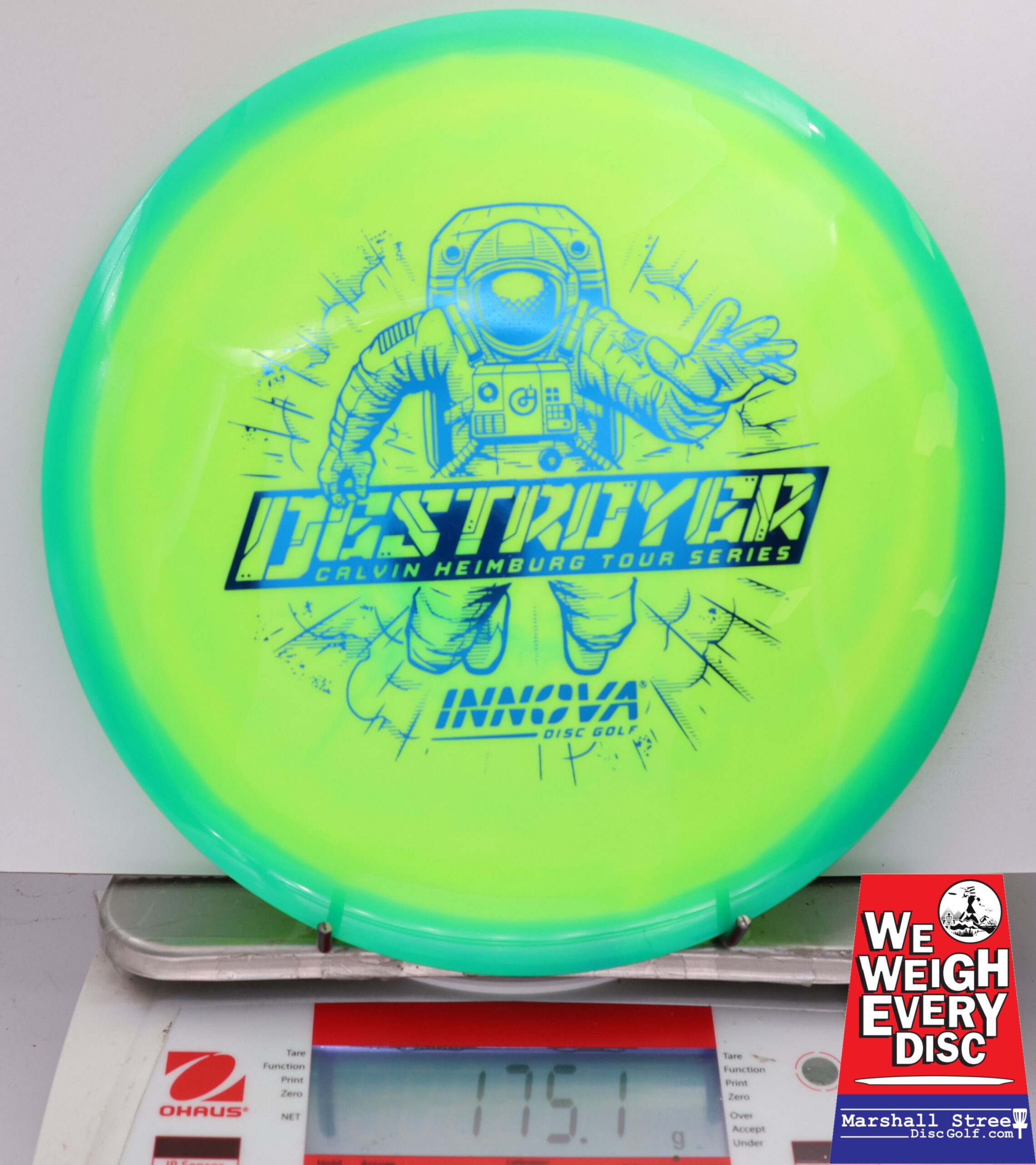 507411 Halo Star Destroyer, Calvin Heimburg 2025 Tour Series - #716 Aqua-Yellow, 175