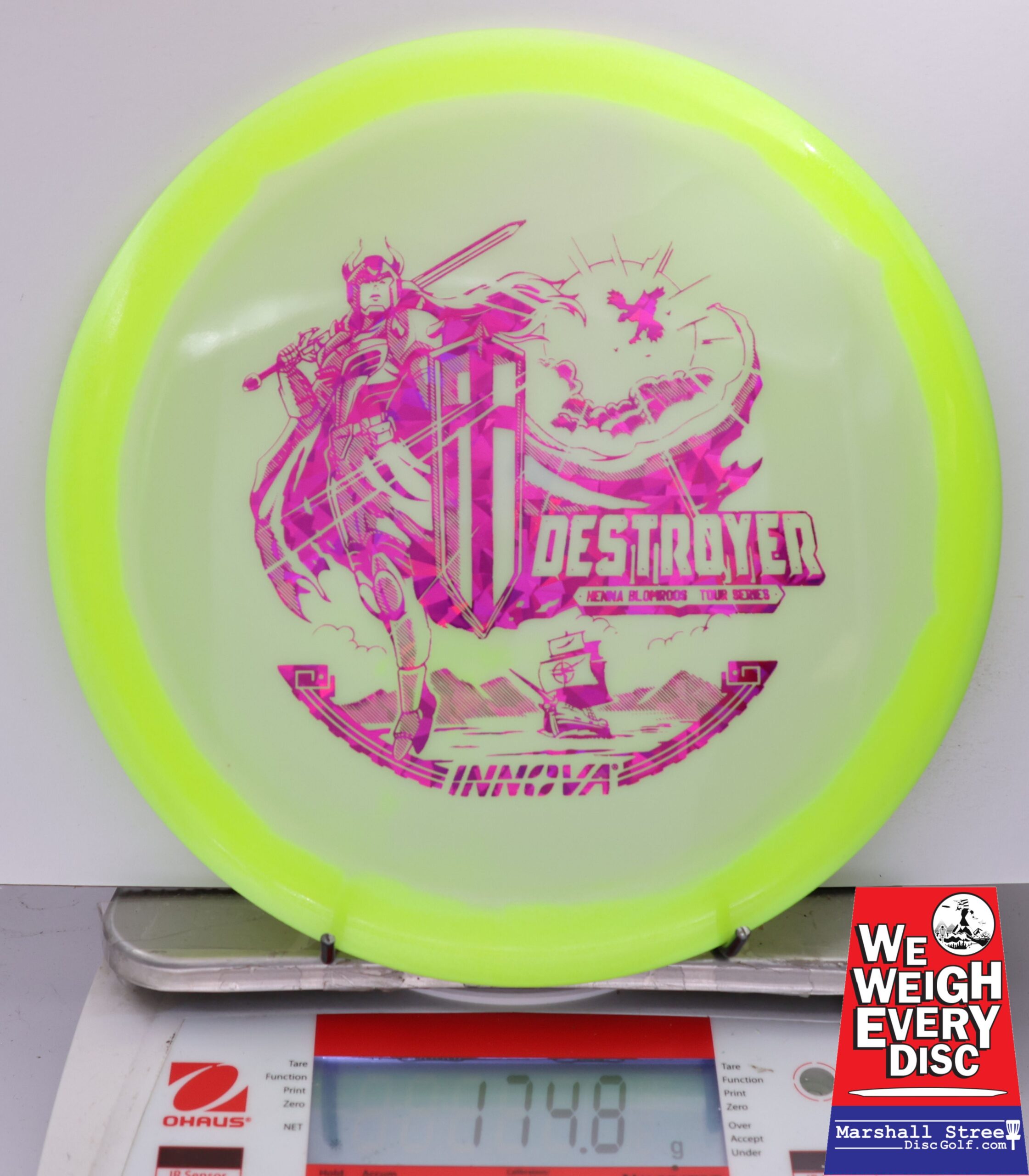 507460 Proto Glow Halo Star Destroyer, Henna Blomroos 2025 Tour Series - #704 NYellow-White, 175
