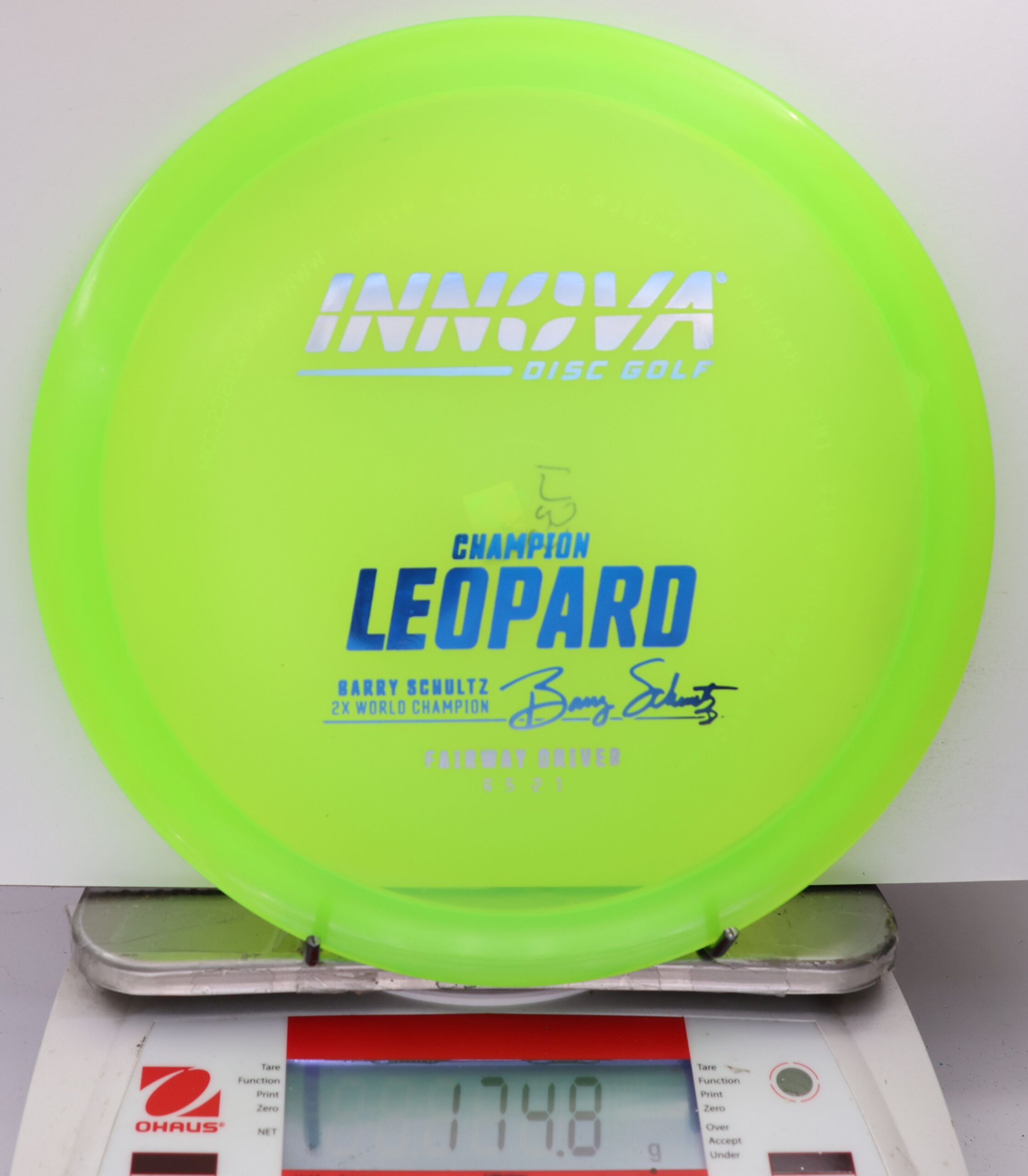 507735 Champion Leopard, Barry Schultz 2x - #200 NGreen, 175