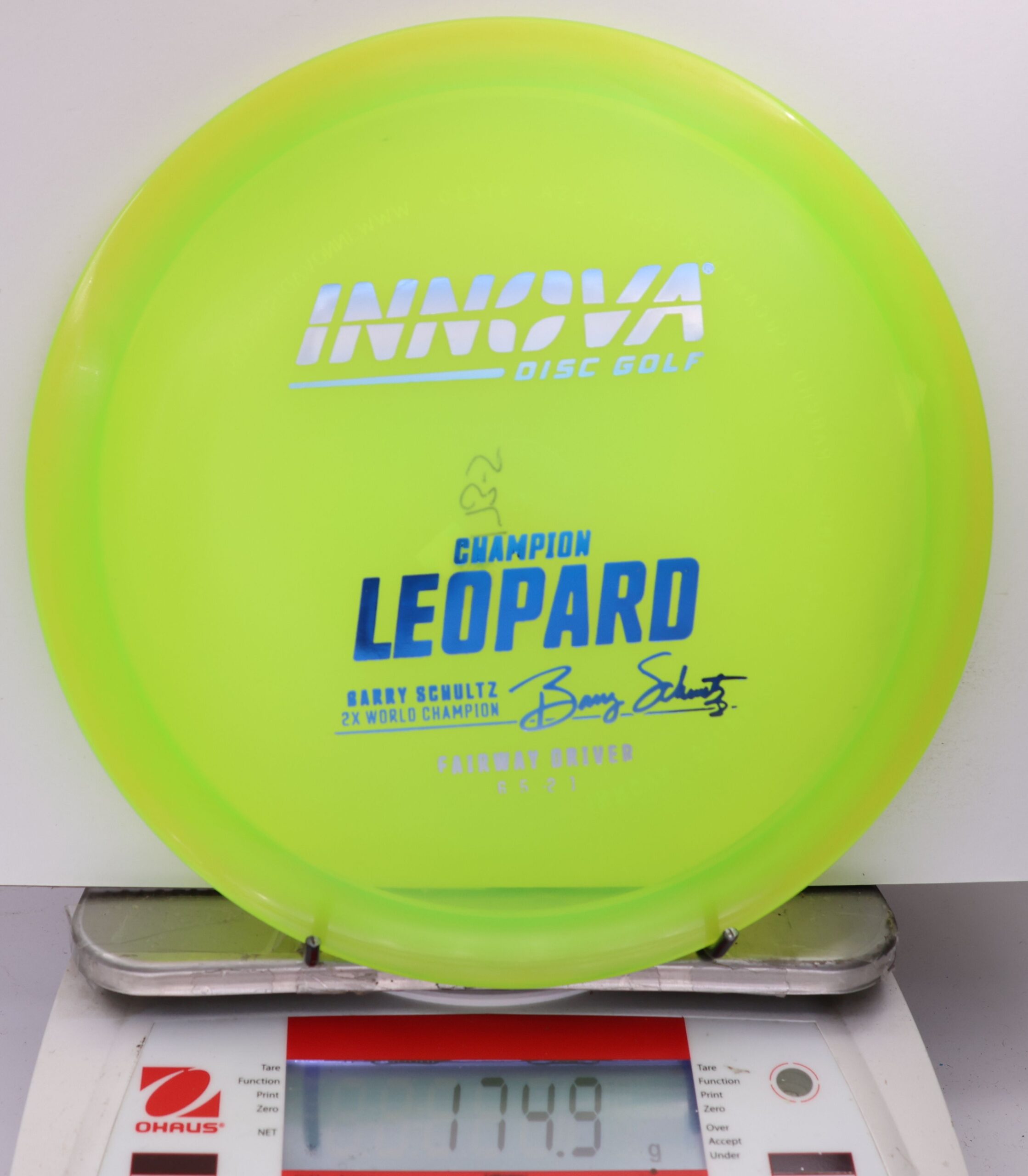 507737 Champion Leopard, Barry Schultz 2x - #202 Grellow, 175