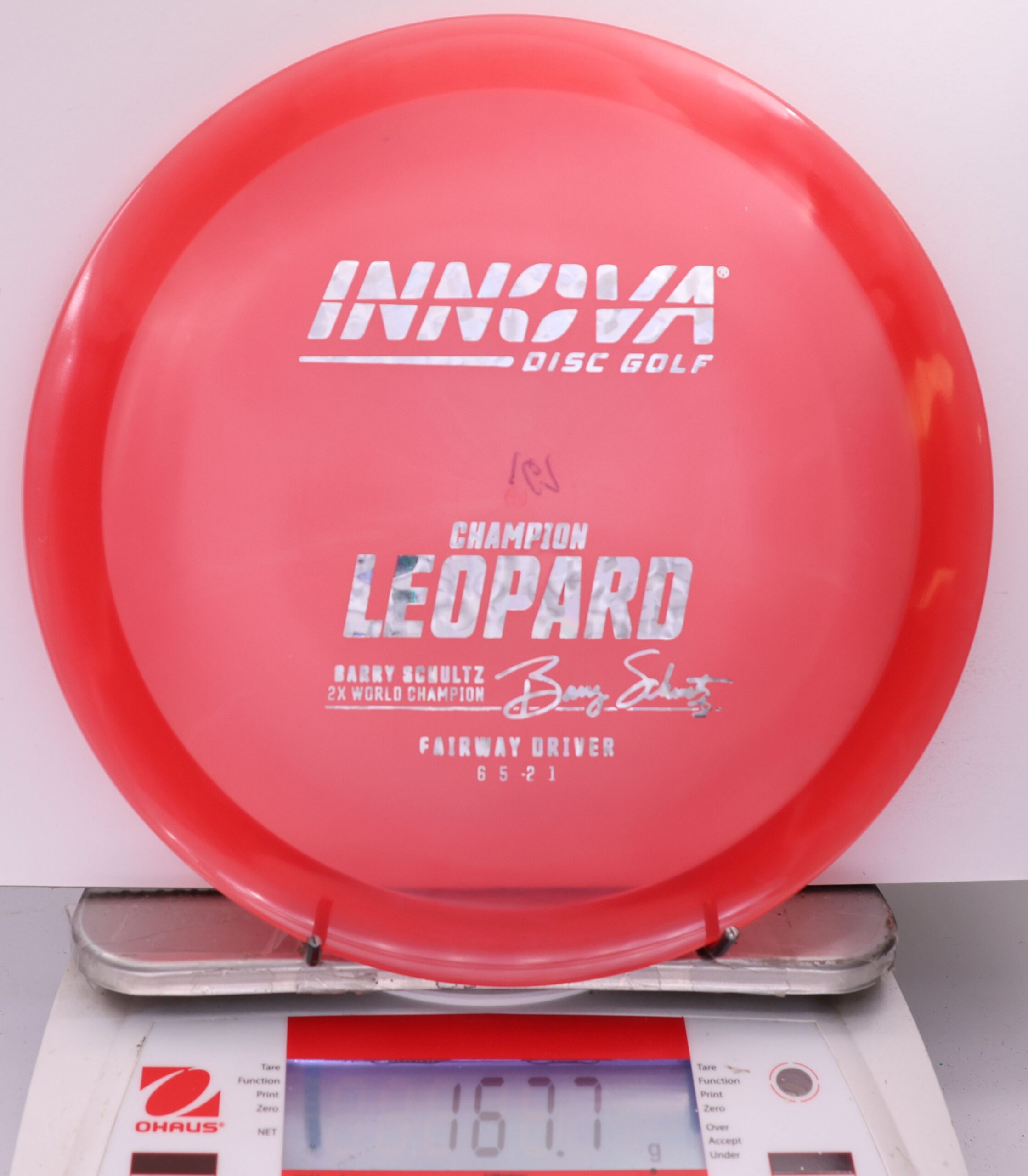 507747 Champion Leopard, Barry Schultz 2x - #204 Red, 168