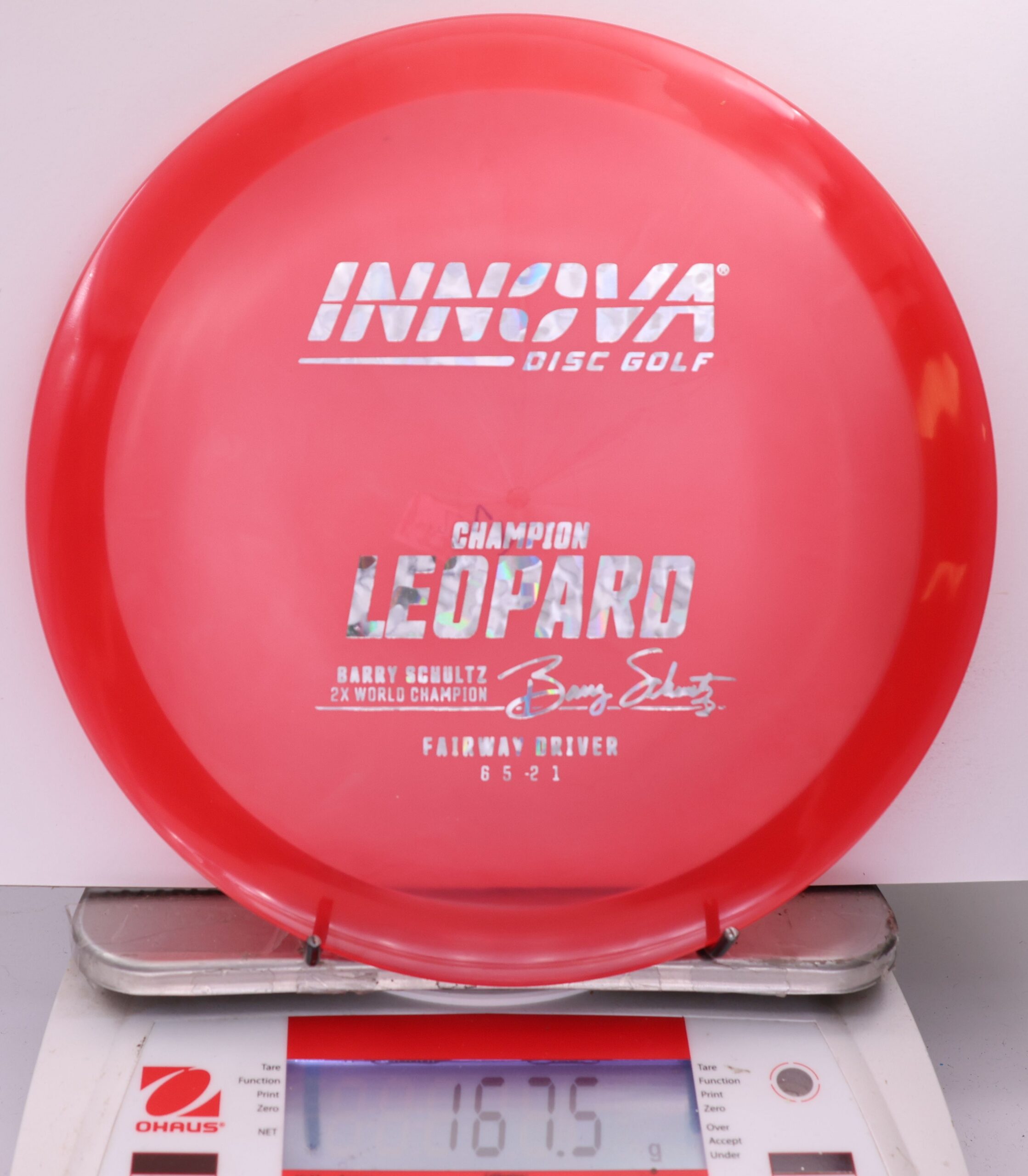 507748 Champion Leopard, Barry Schultz 2x - #205 Red, 168