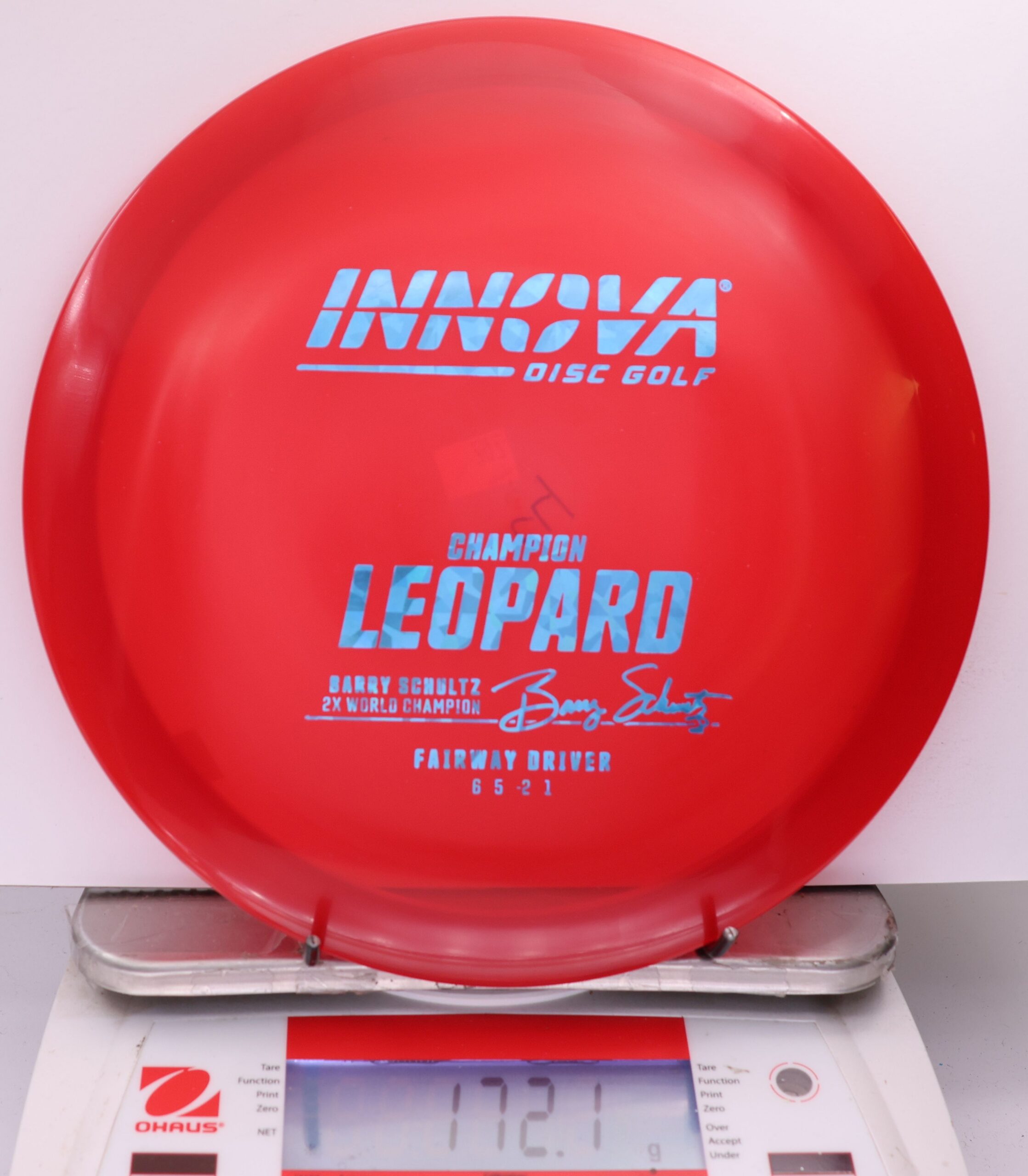 507750 Champion Leopard, Barry Schultz 2x - #207 Red, 172