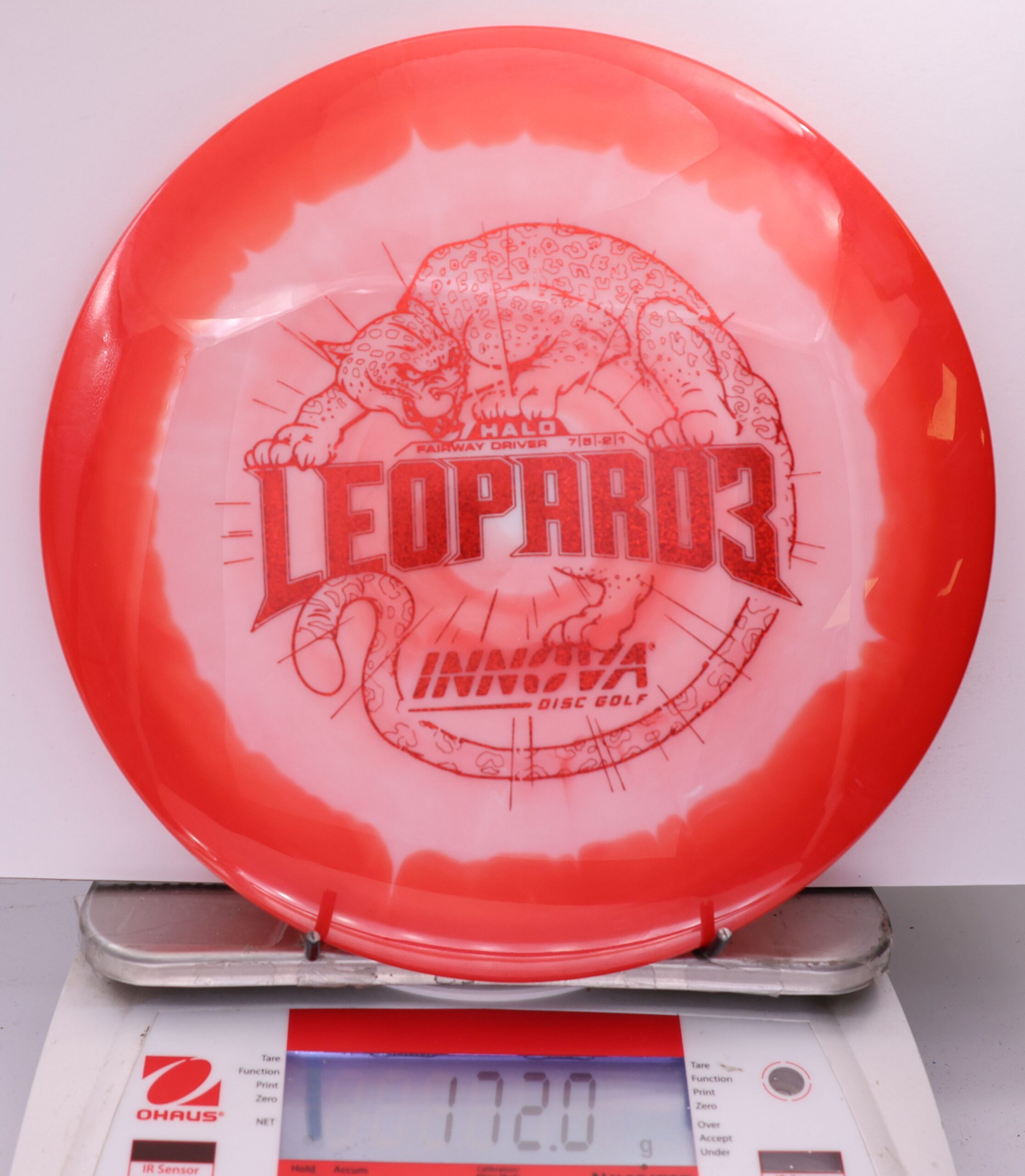 507786 Halo Star Leopard3 - #205 Red-White, 172
