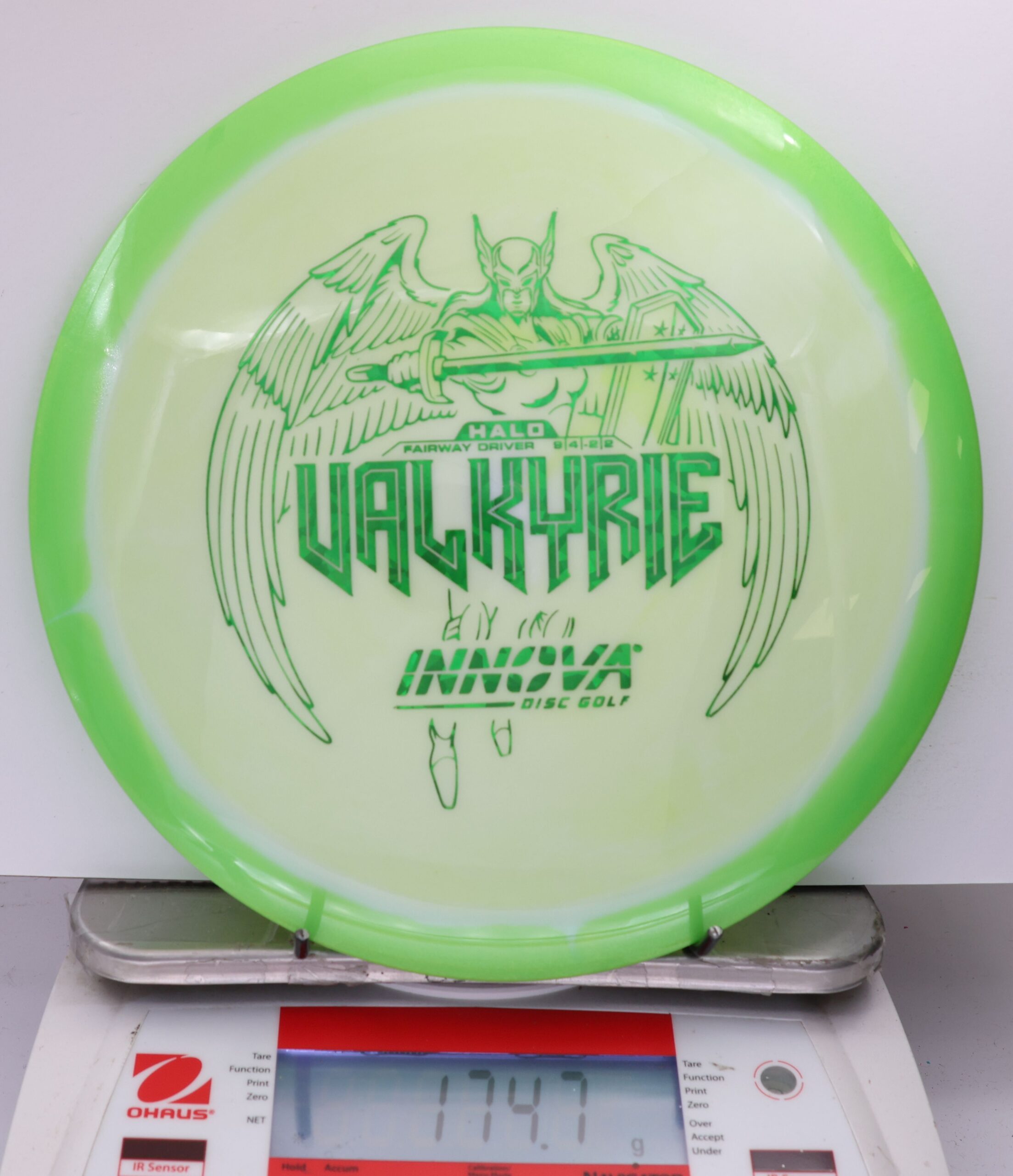 508624 Halo Star Valkyrie - #206 Green-White, 175