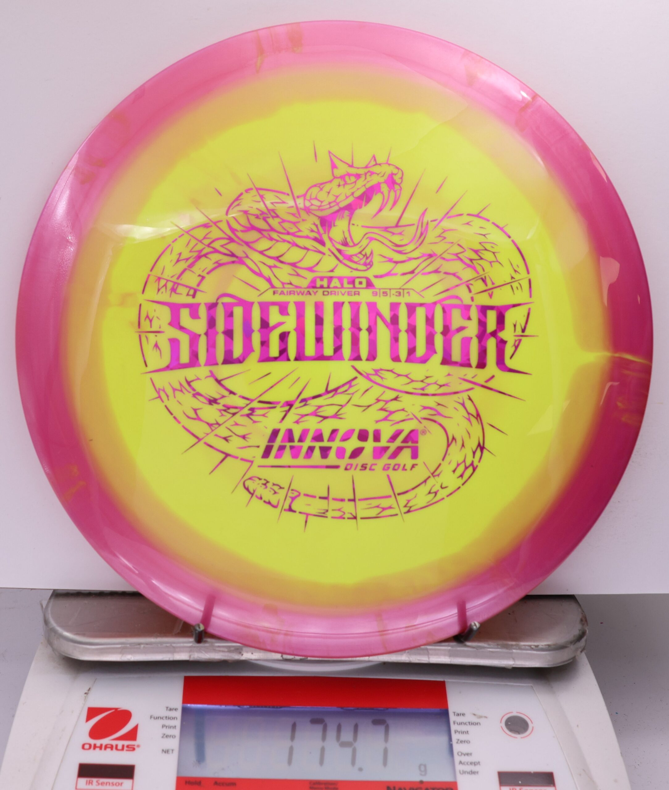 509605 Halo Star Sidewinder - #200 Magenta-Yellow, 175