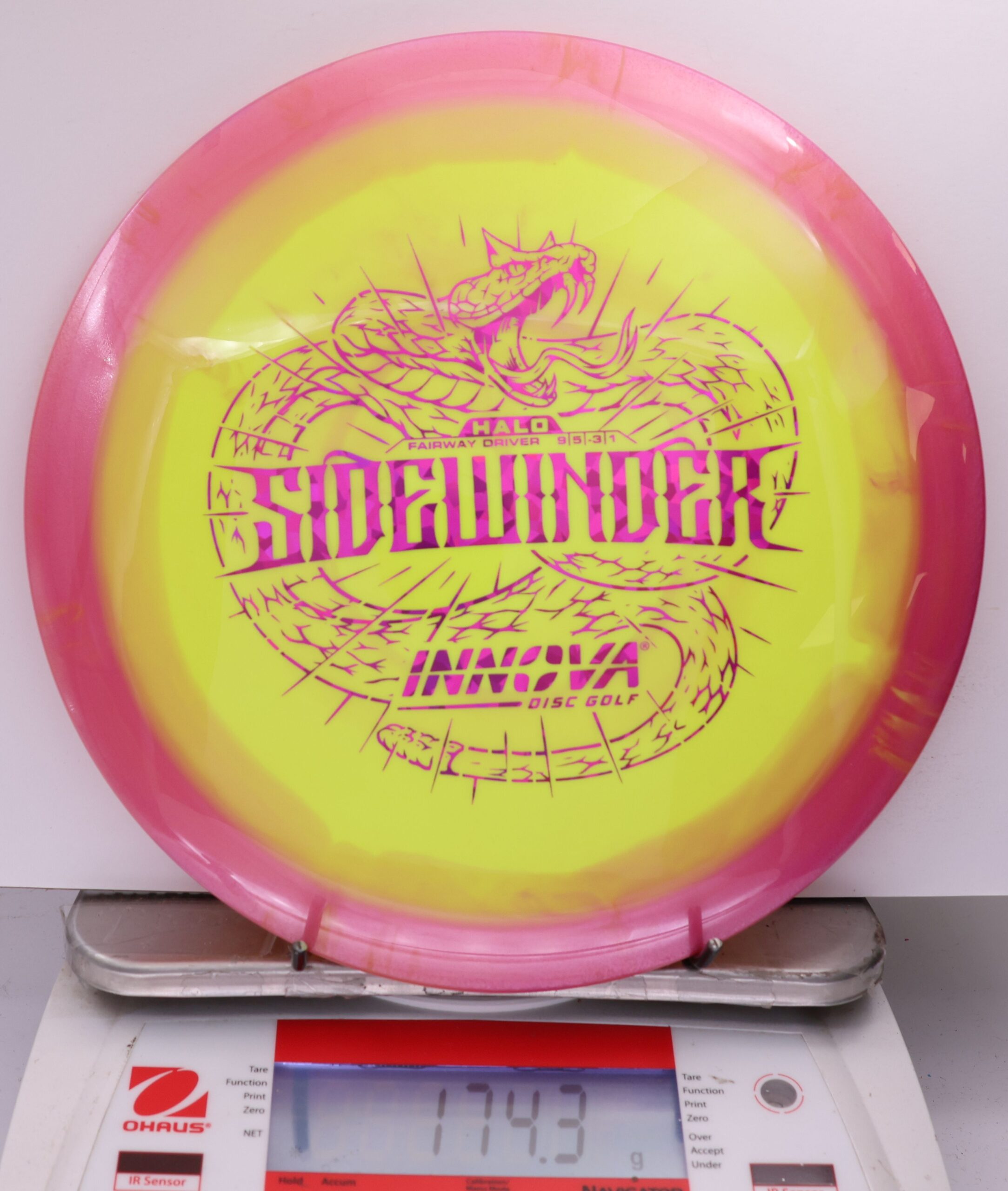 509630 Halo Star Sidewinder - #202 Magenta-Yellow, 174