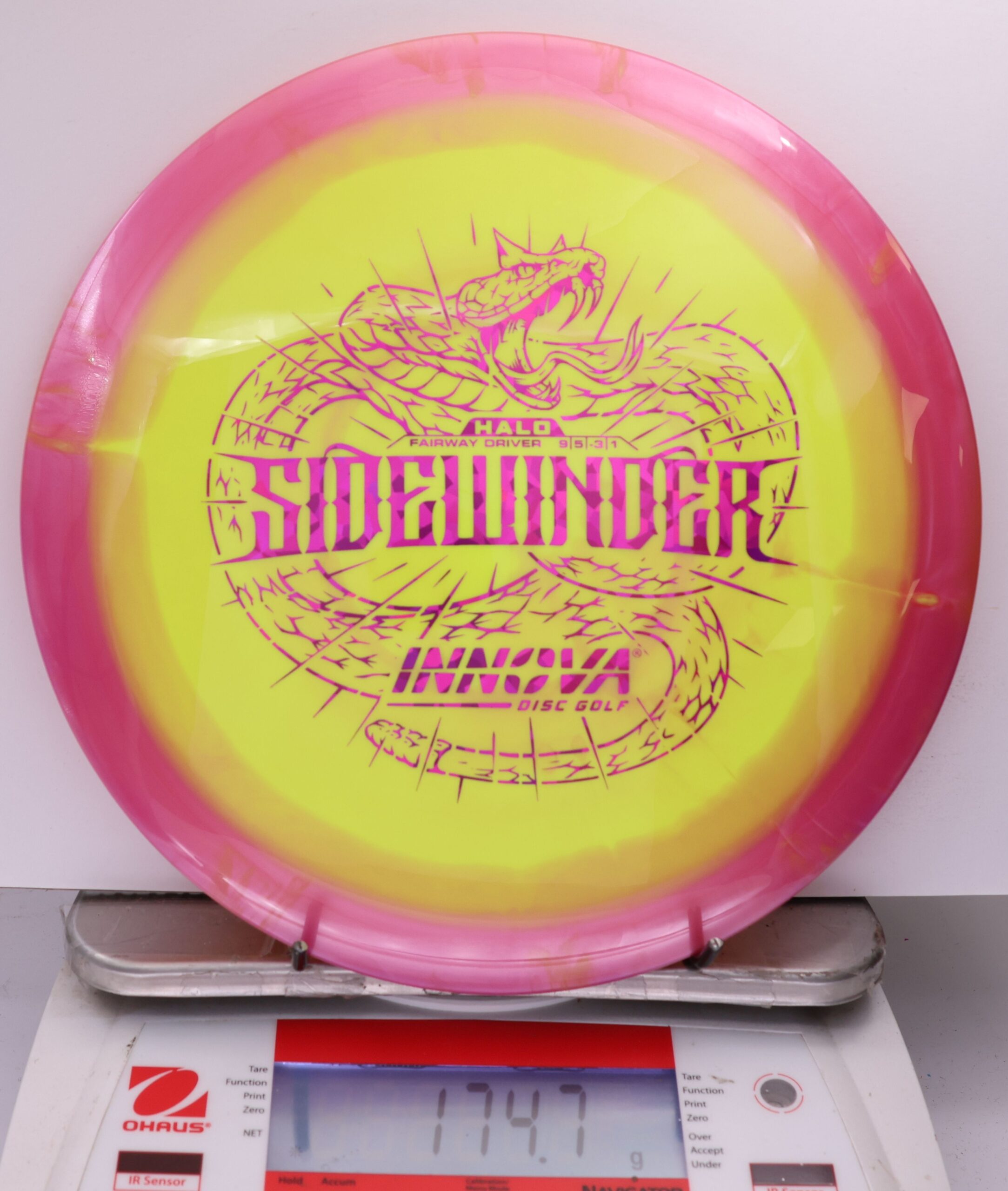 509632 Halo Star Sidewinder - #204 Magenta-Yellow, 175