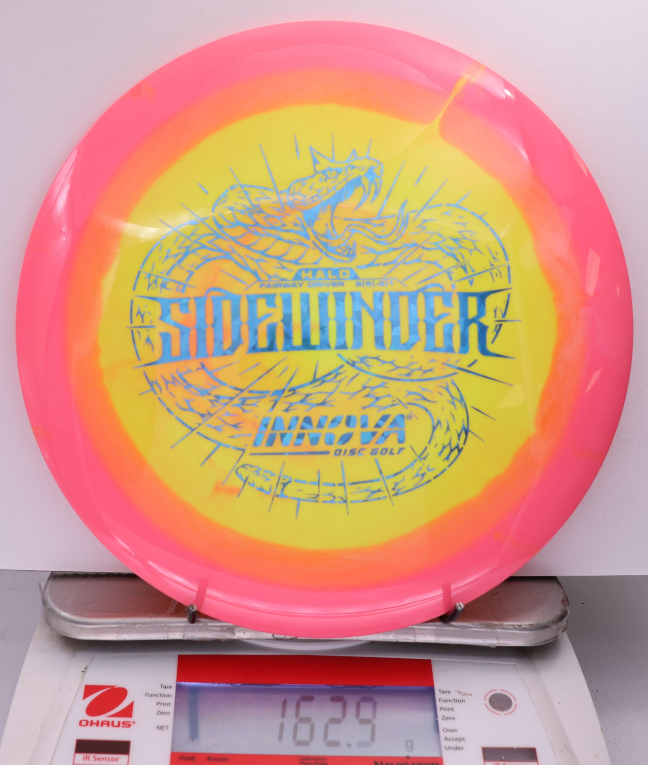 509633 Halo Star Sidewinder - #205 Pink-Yellow, 163