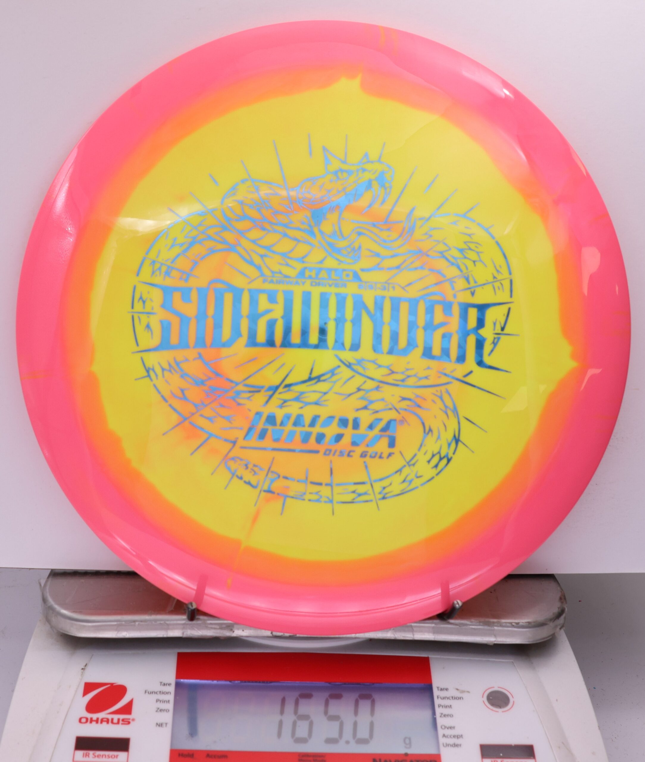 509654 Halo Star Sidewinder - #207 Pink-Yellow, 165