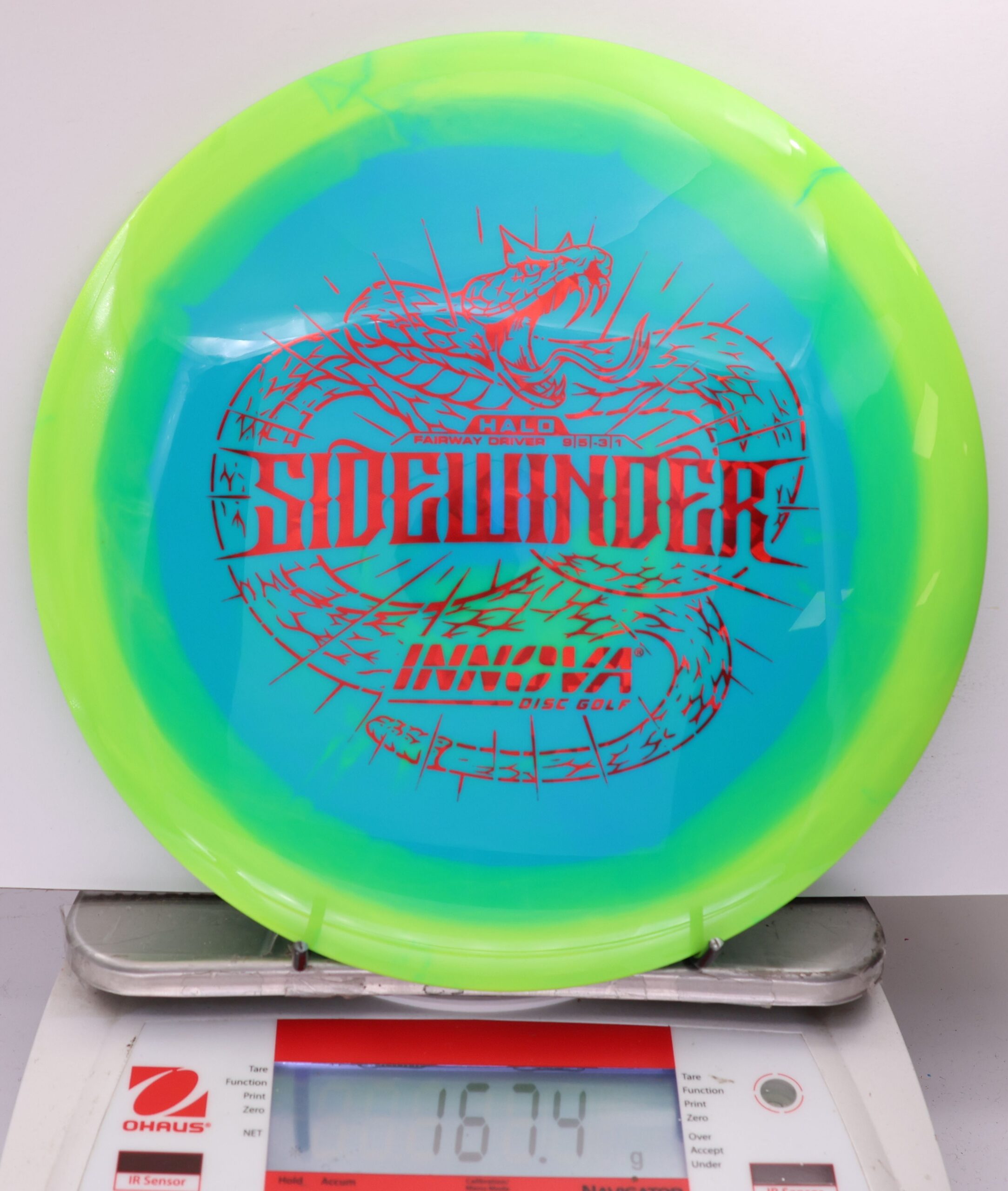 509677 Halo Star Sidewinder - #211 NYellow-Blue, 167