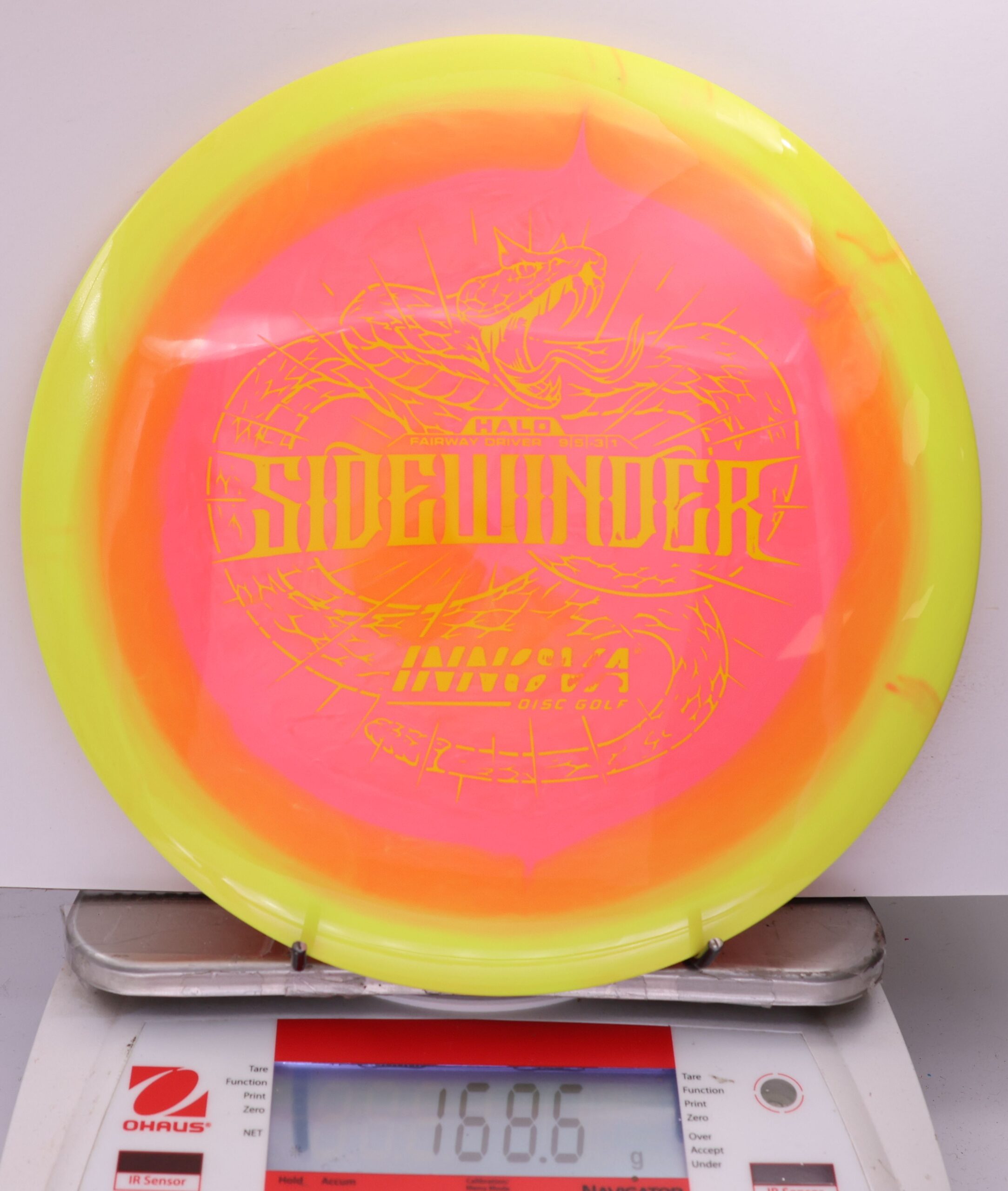 509704 Halo Star Sidewinder - #219 Yellow-Pink, 169