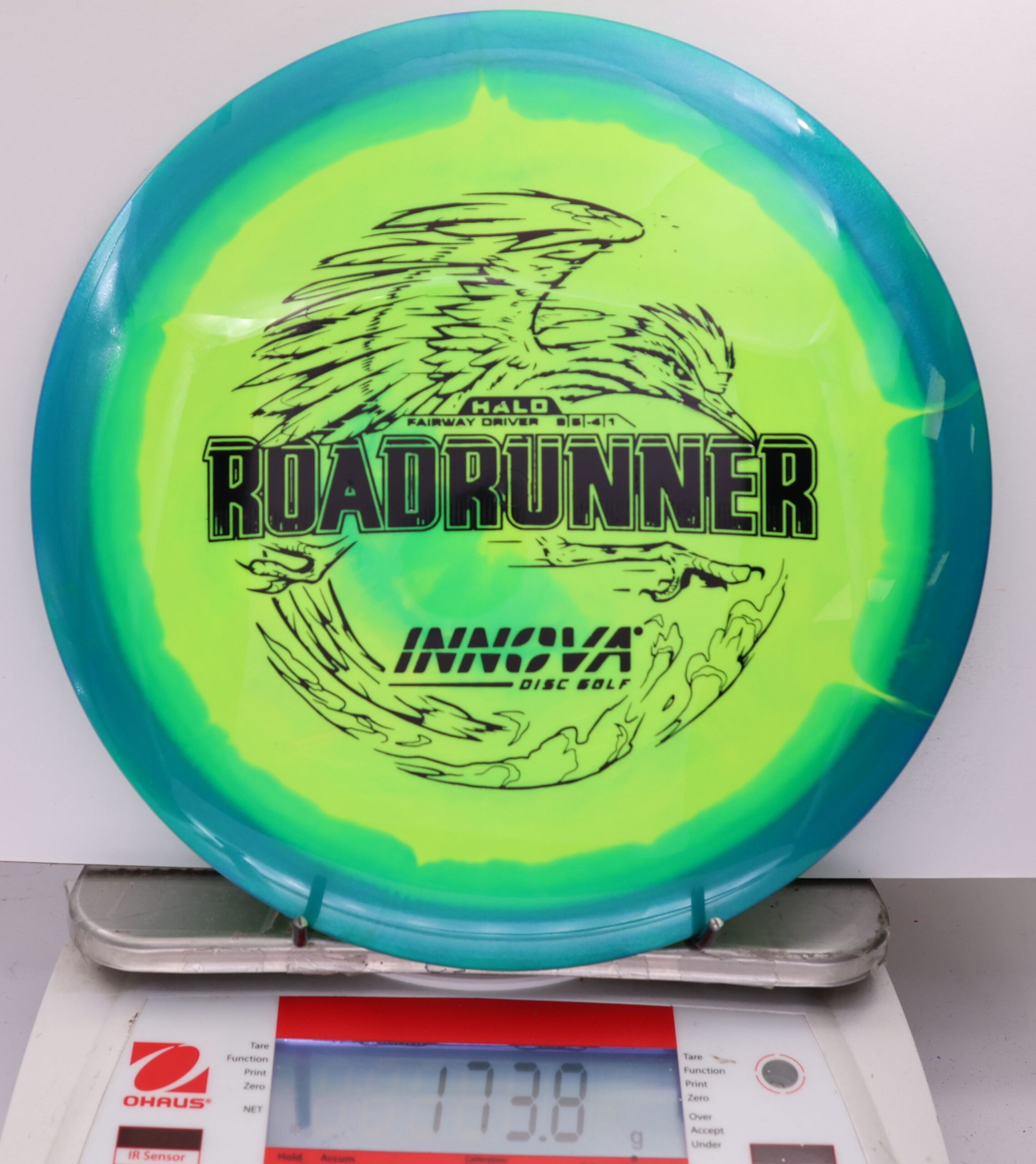 509813 Halo Star Roadrunner - #201 Teal-Yellow, 174
