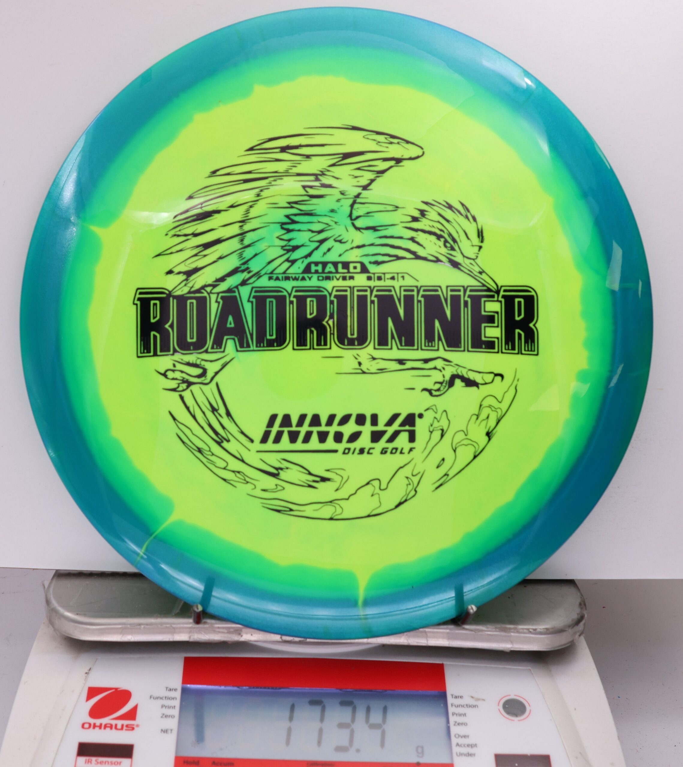 509815 Halo Star Roadrunner - #203 Teal-Yellow, 173