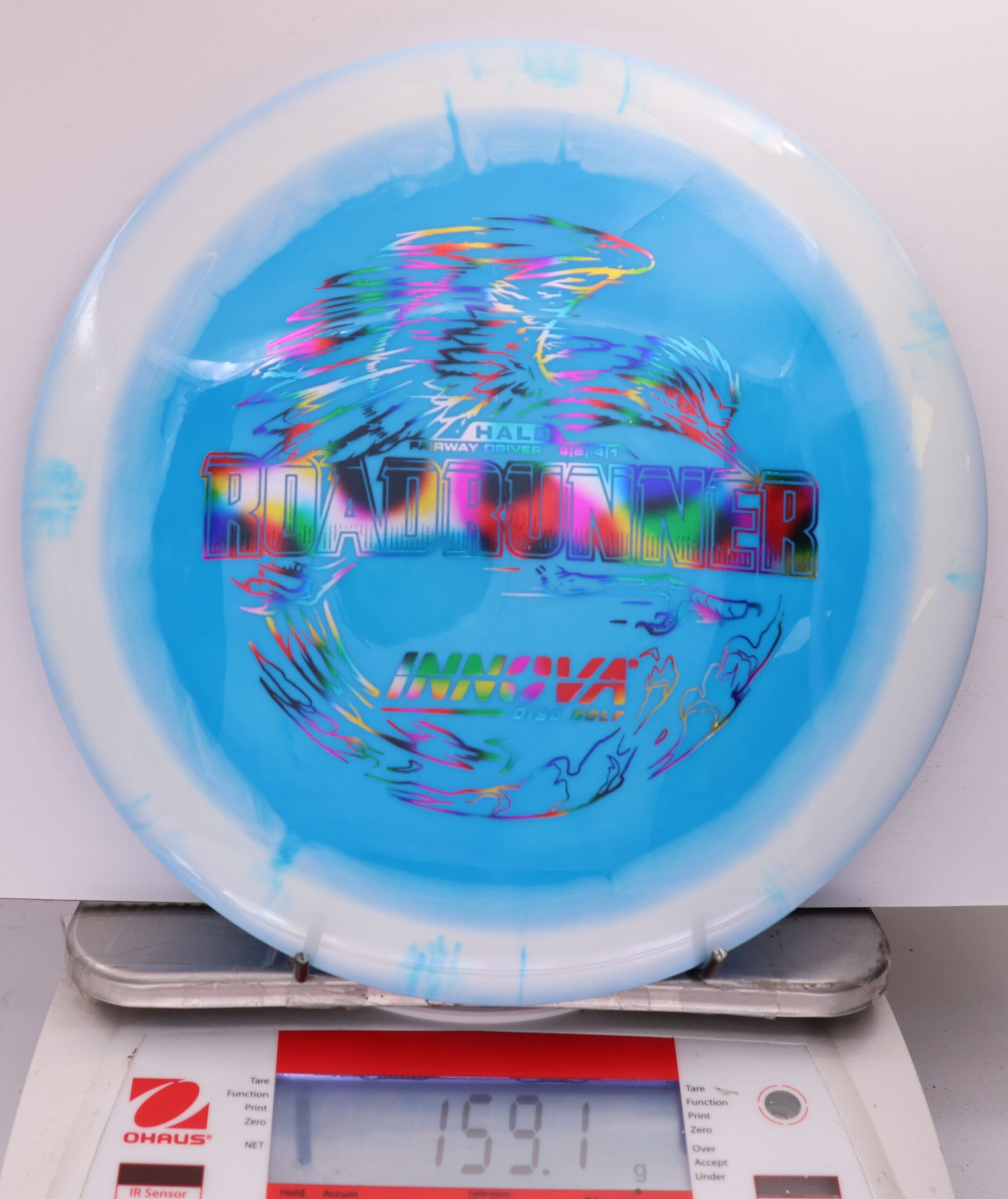 509843 Halo Star Roadrunner - #207 White-Blue, 159