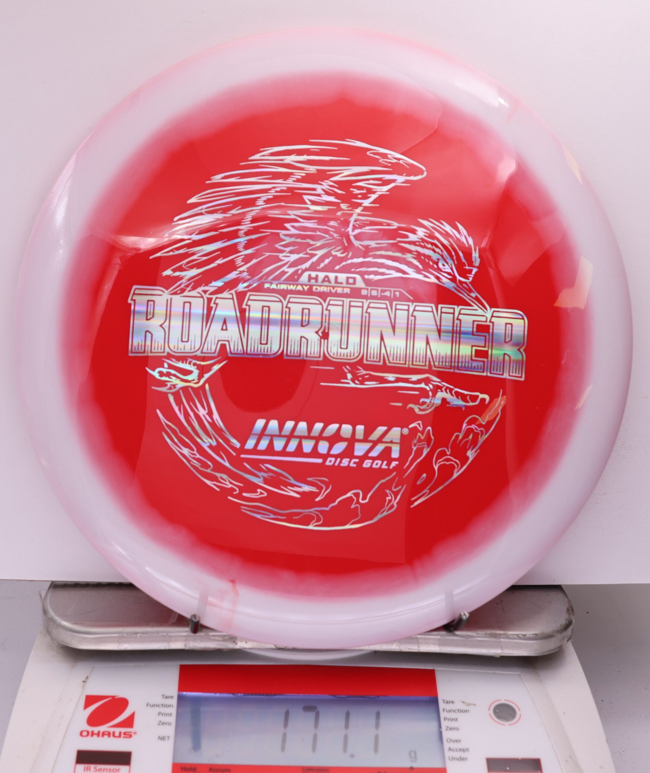 509931 Halo Star Roadrunner - #223 White-Red, 171
