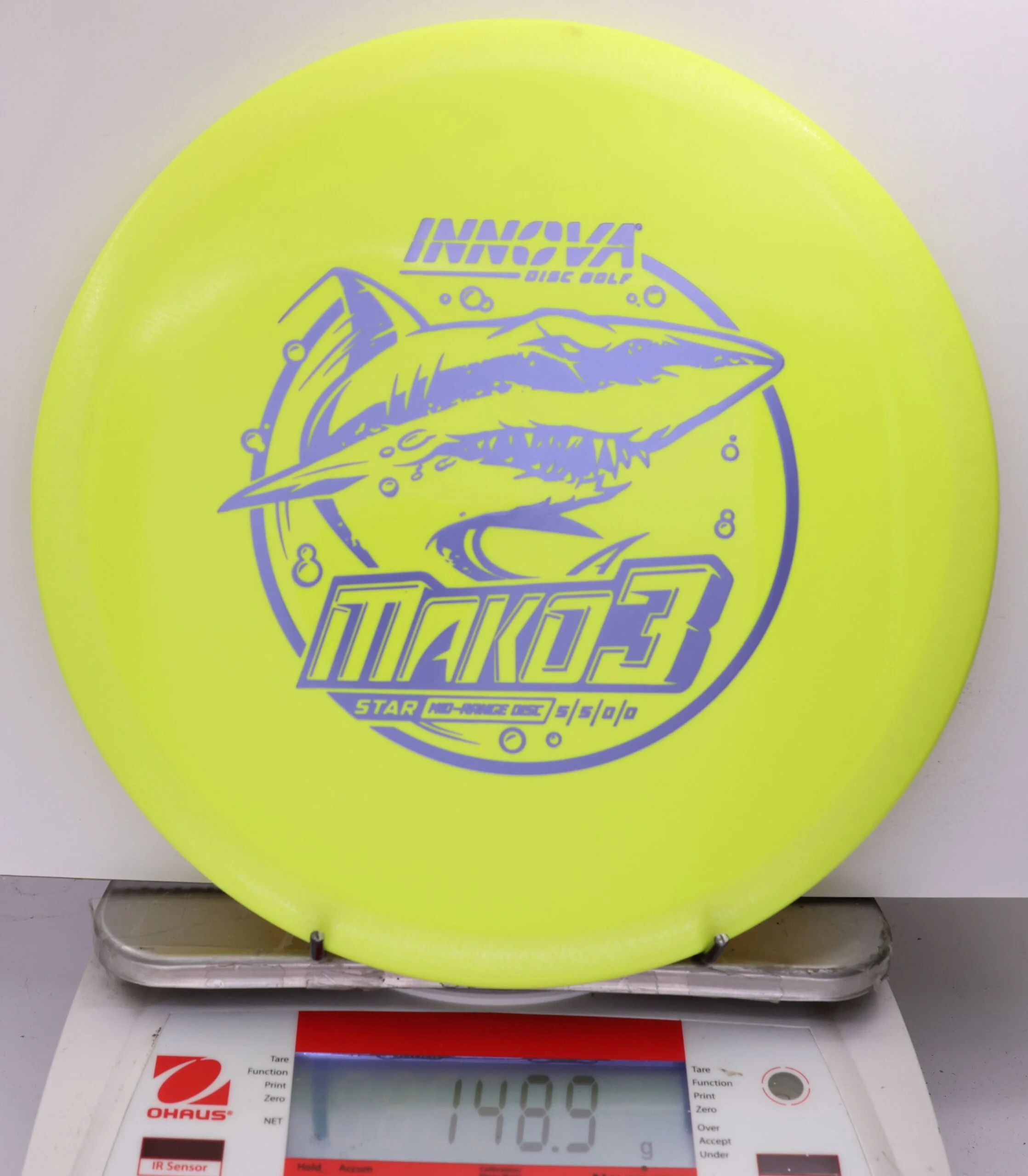 510747 Star Mako3 - #204 Yellow, 149
