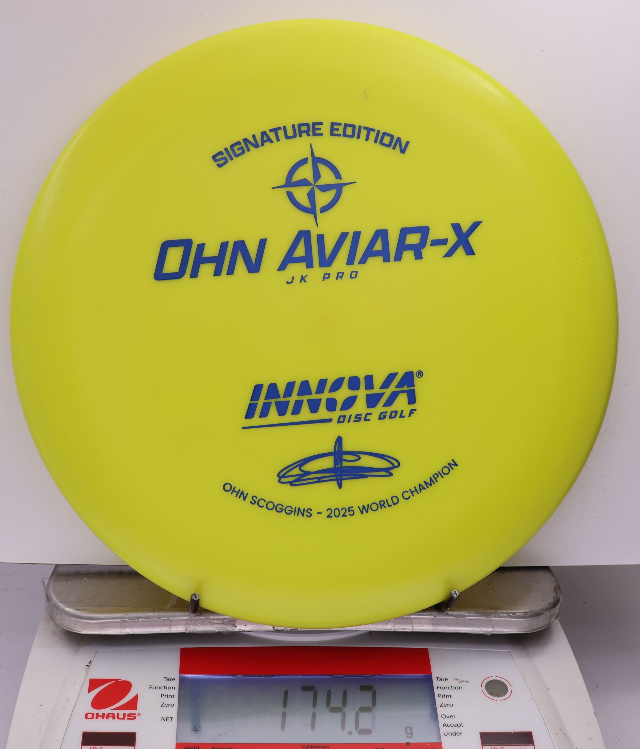 512902 JK Pro Aviar-X, Ohn Scoggins 2025 FPO World Champion - #204 Yellow, 174