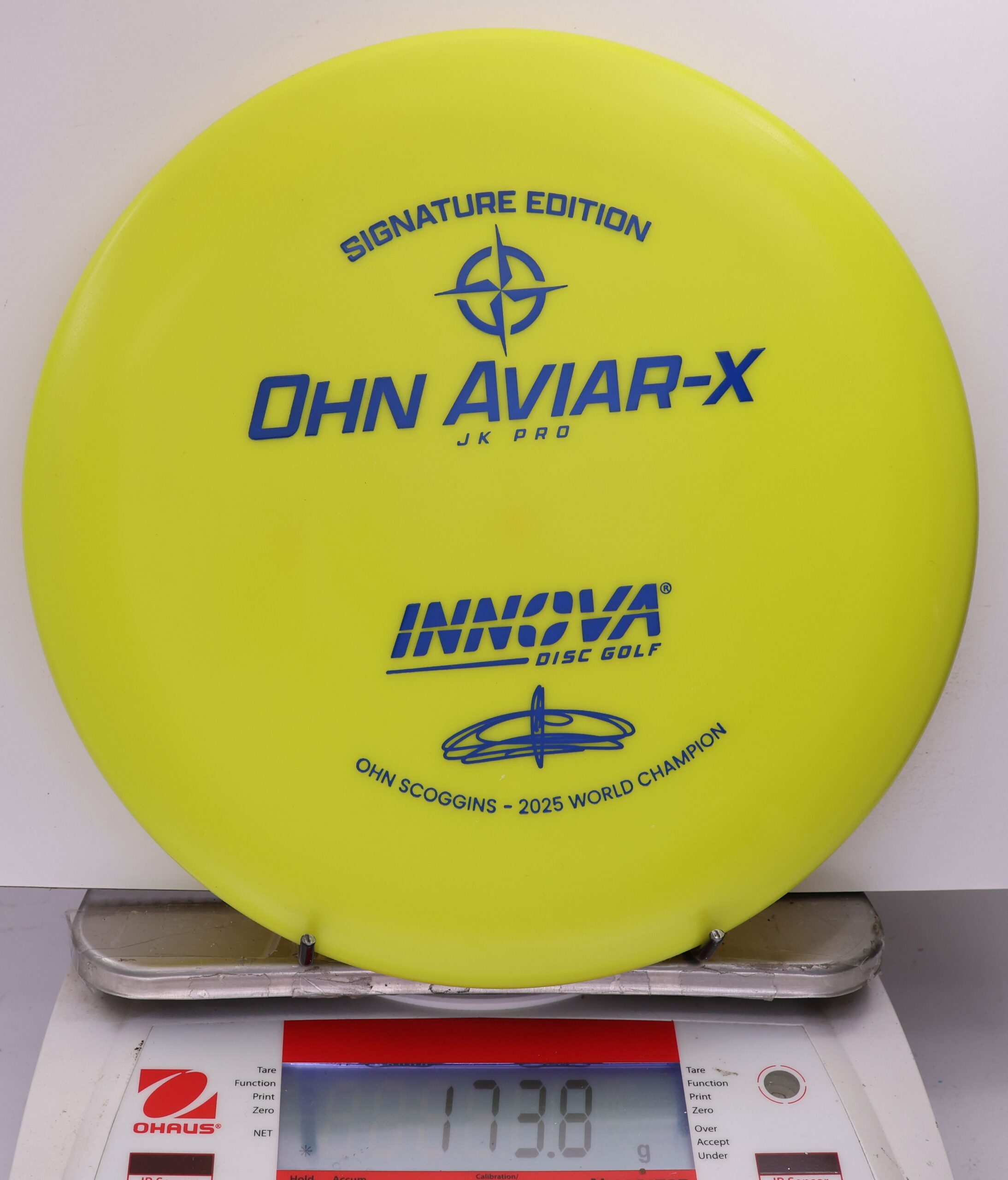512903 JK Pro Aviar-X, Ohn Scoggins 2025 FPO World Champion - #205 Yellow, 174
