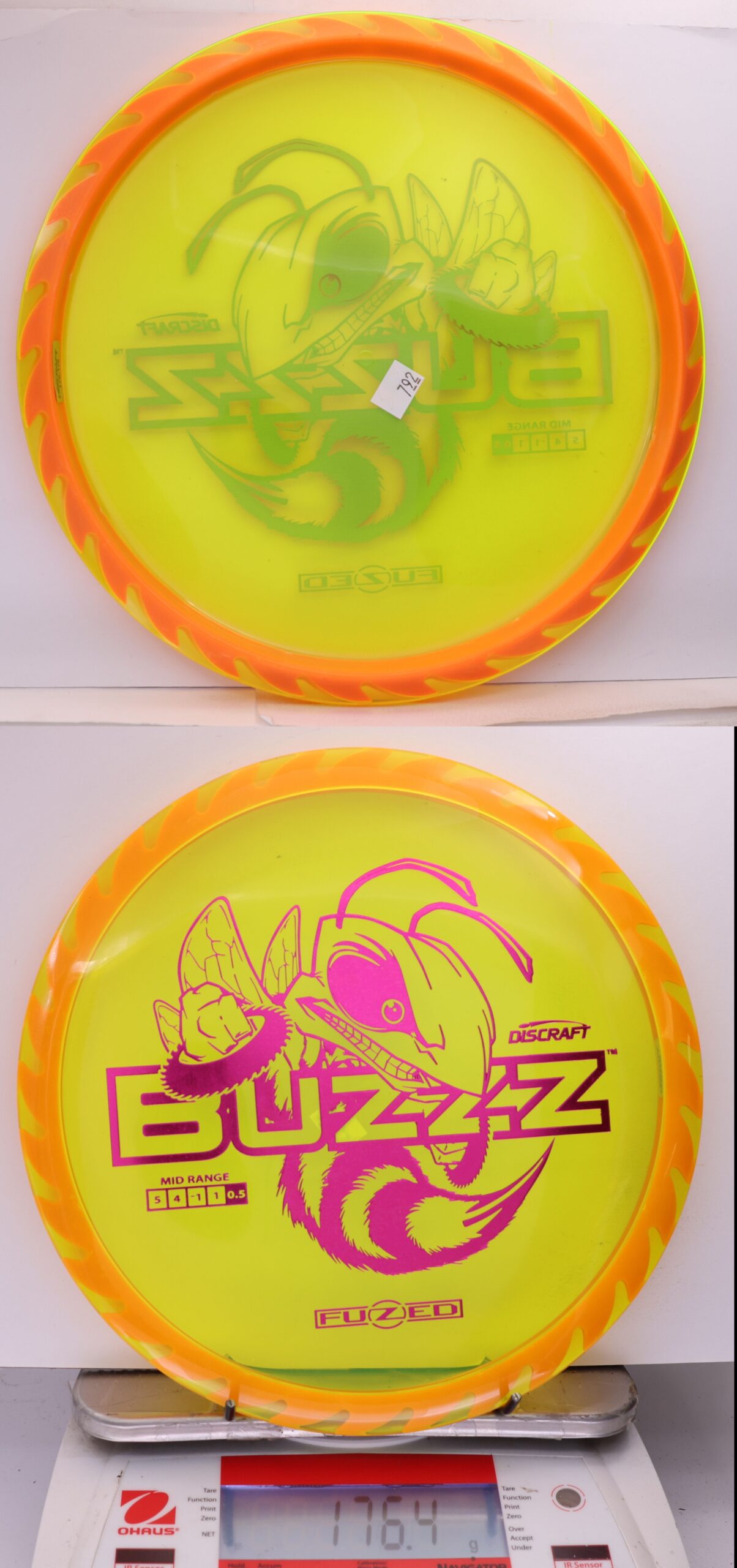 521693 FuZed Line Buzzz - Buzzzsaw - #792 Yellow-Orange, 176