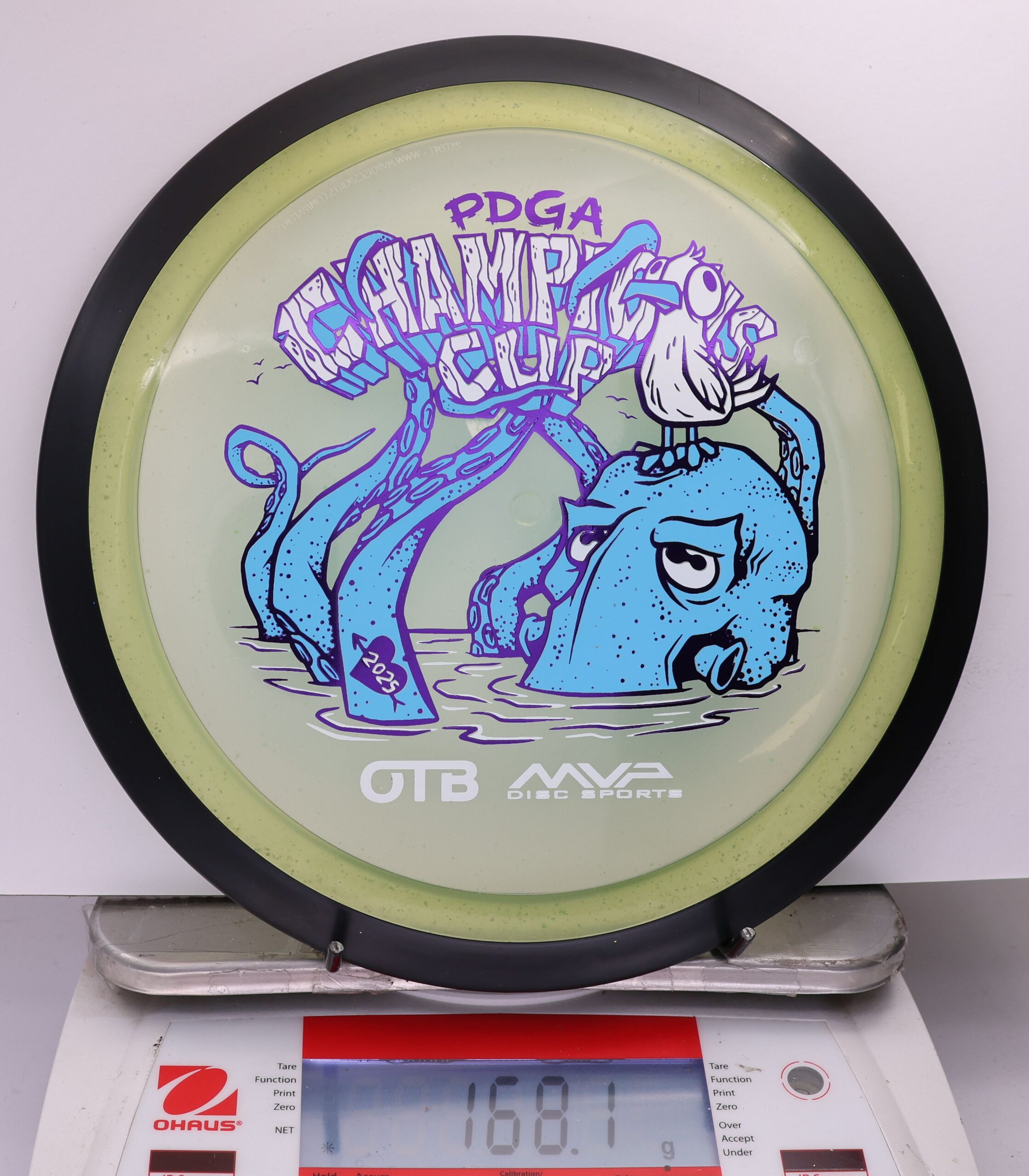 513070 Particle Glow Proton Wave, PDGA Champions Cup 2025 - #335 LtYellow, 168