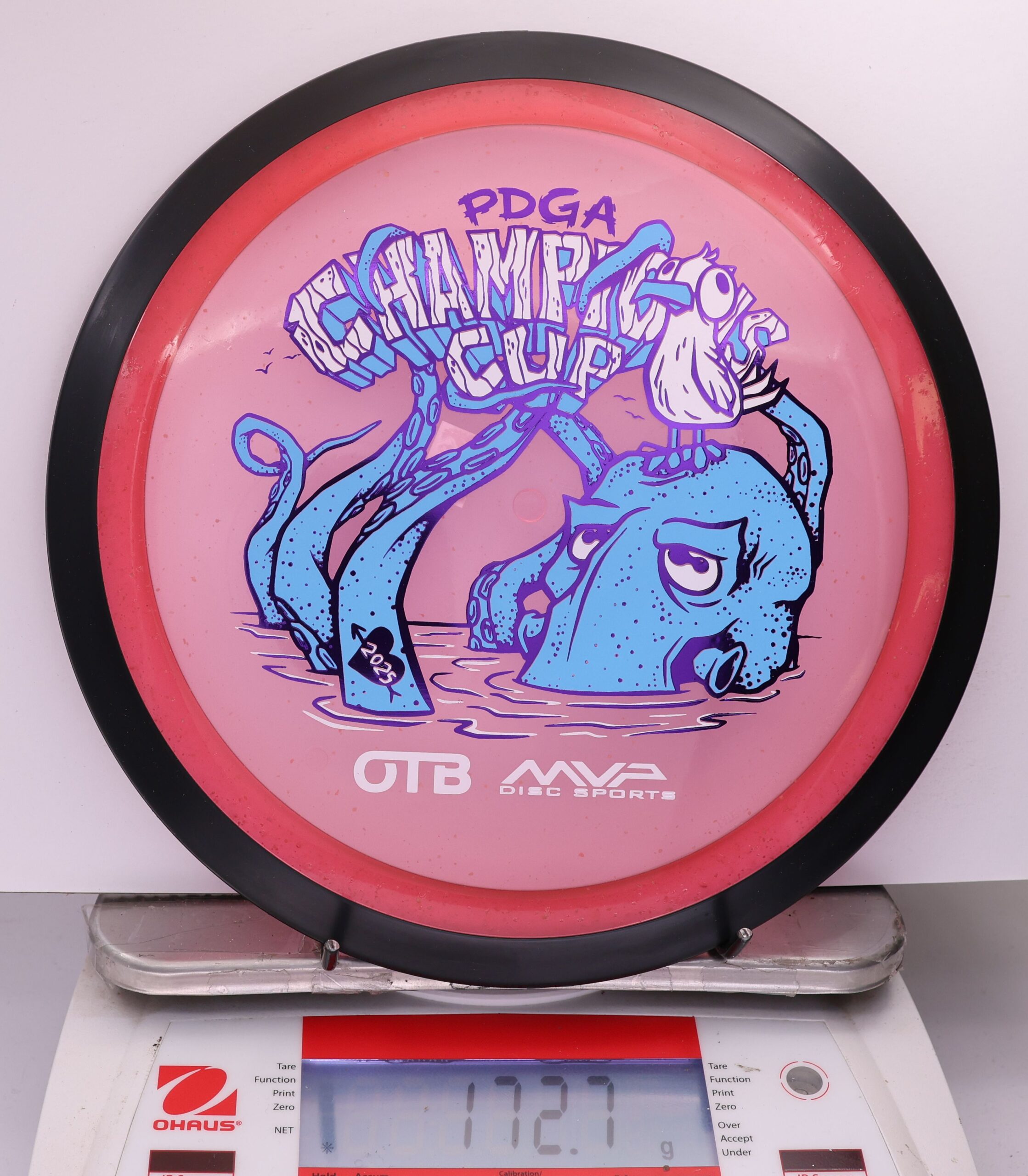 513092 Particle Glow Proton Wave, PDGA Champions Cup 2025 - #339 Pink, 173