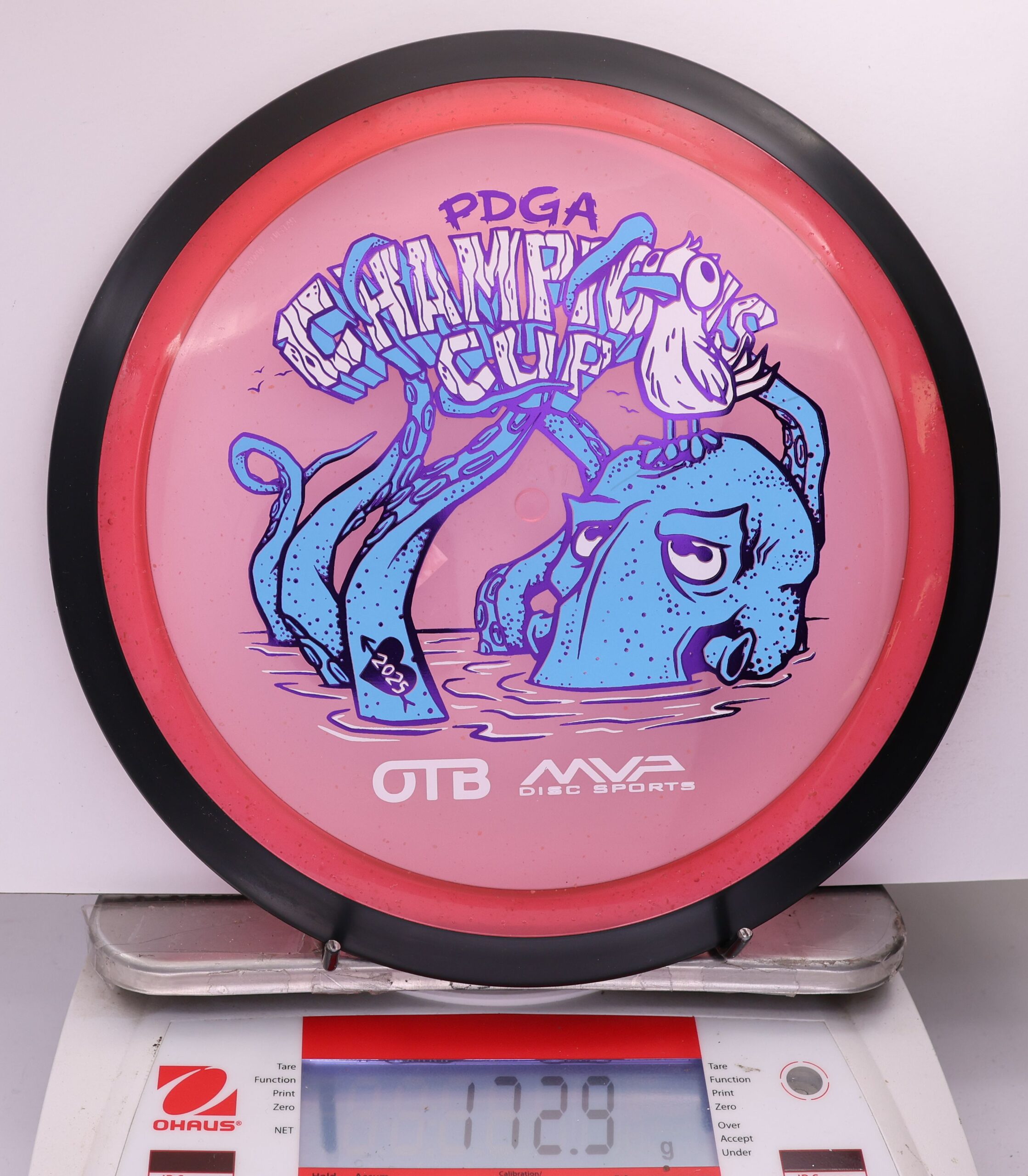 513109 Particle Glow Proton Wave, PDGA Champions Cup 2025 - #342 Pink, 173