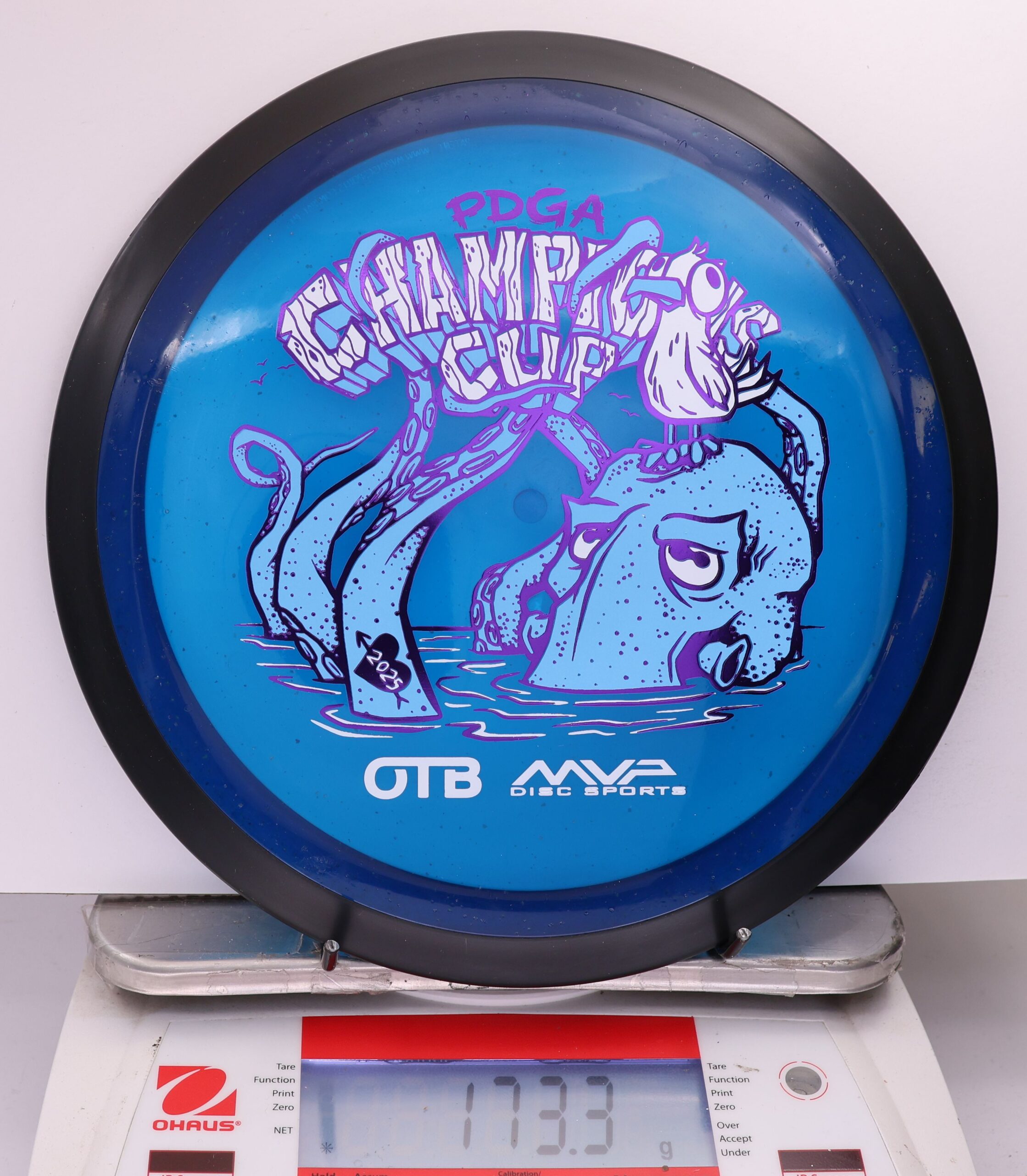 513127 Particle Glow Proton Wave, PDGA Champions Cup 2025 - #346 Blue, 173