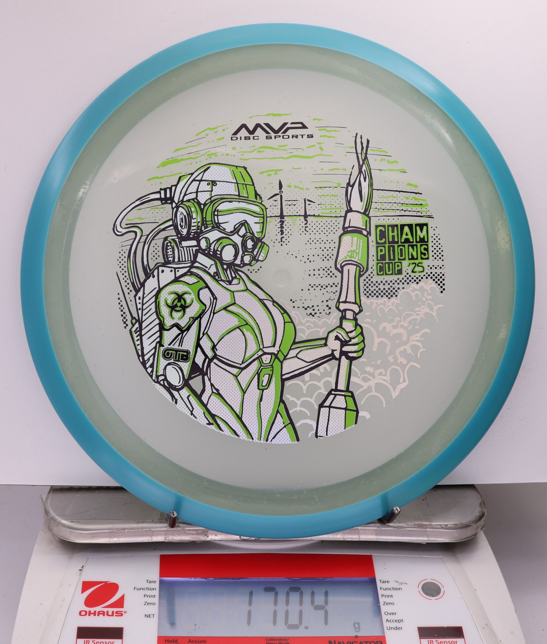 513357 Particle Glow Proton Virus, PDGA Champions Cup 2025 - #342 Blue-Clearish, 170